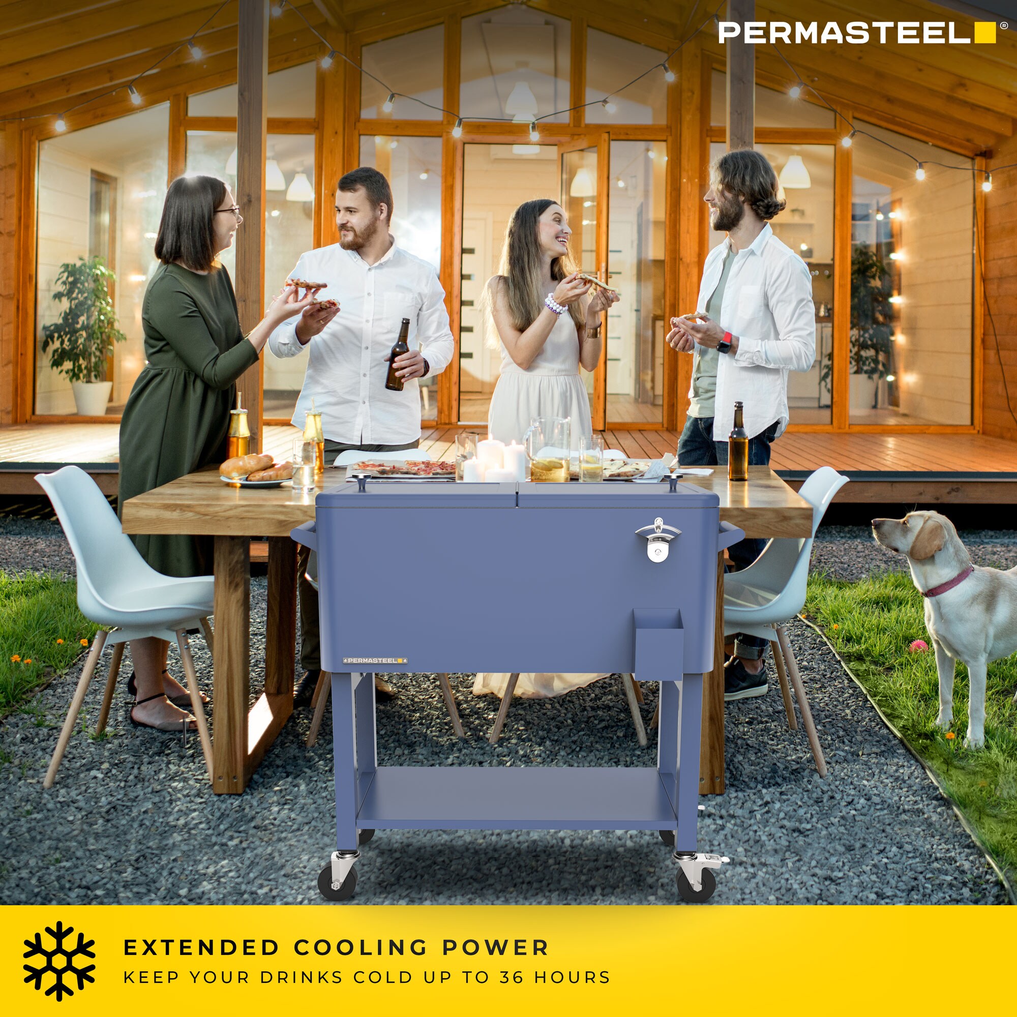 Permasteel PS-223-AZ Beverage-Coolers - View #2