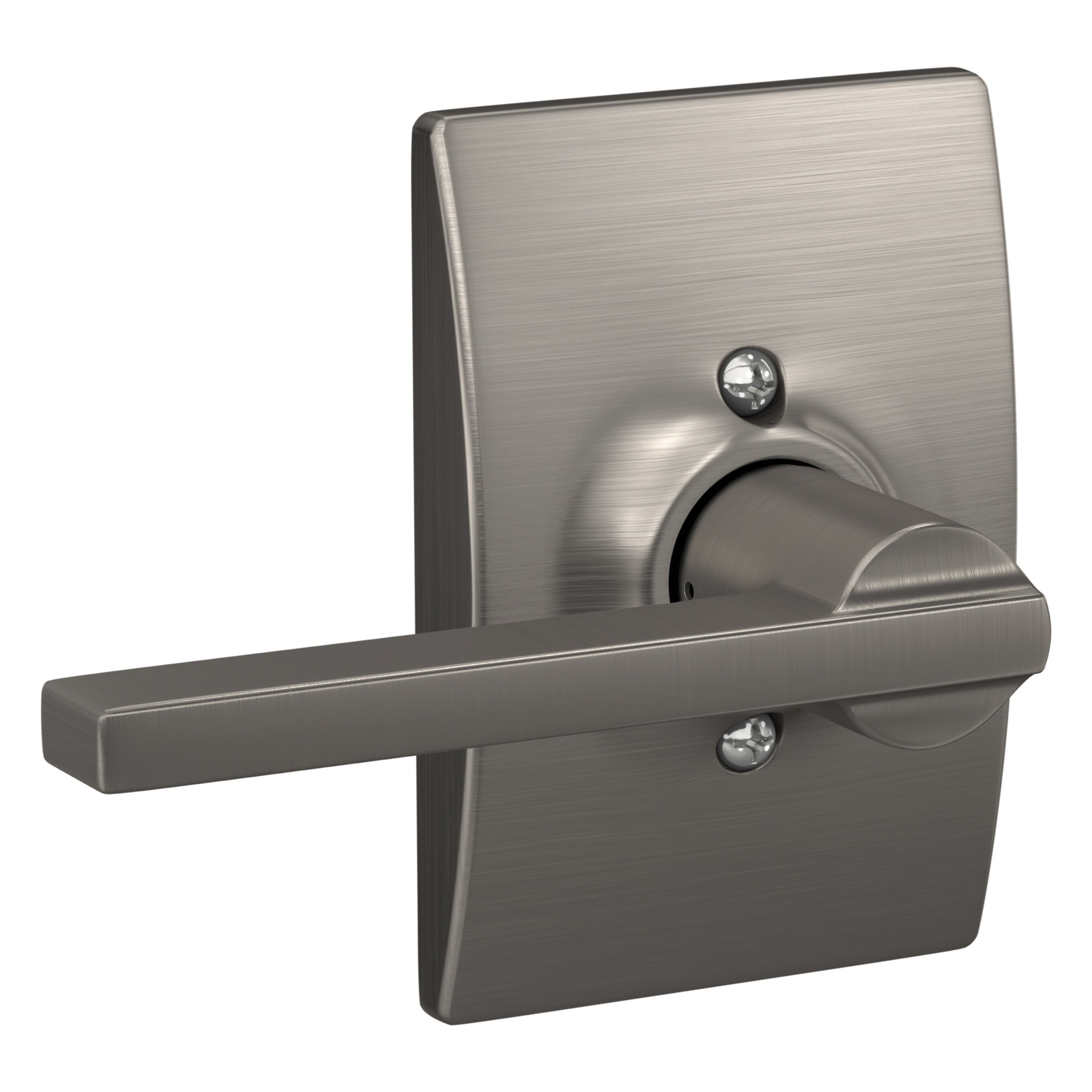 Schlage F10 LAT 619 CEN Door-Handles - View #7