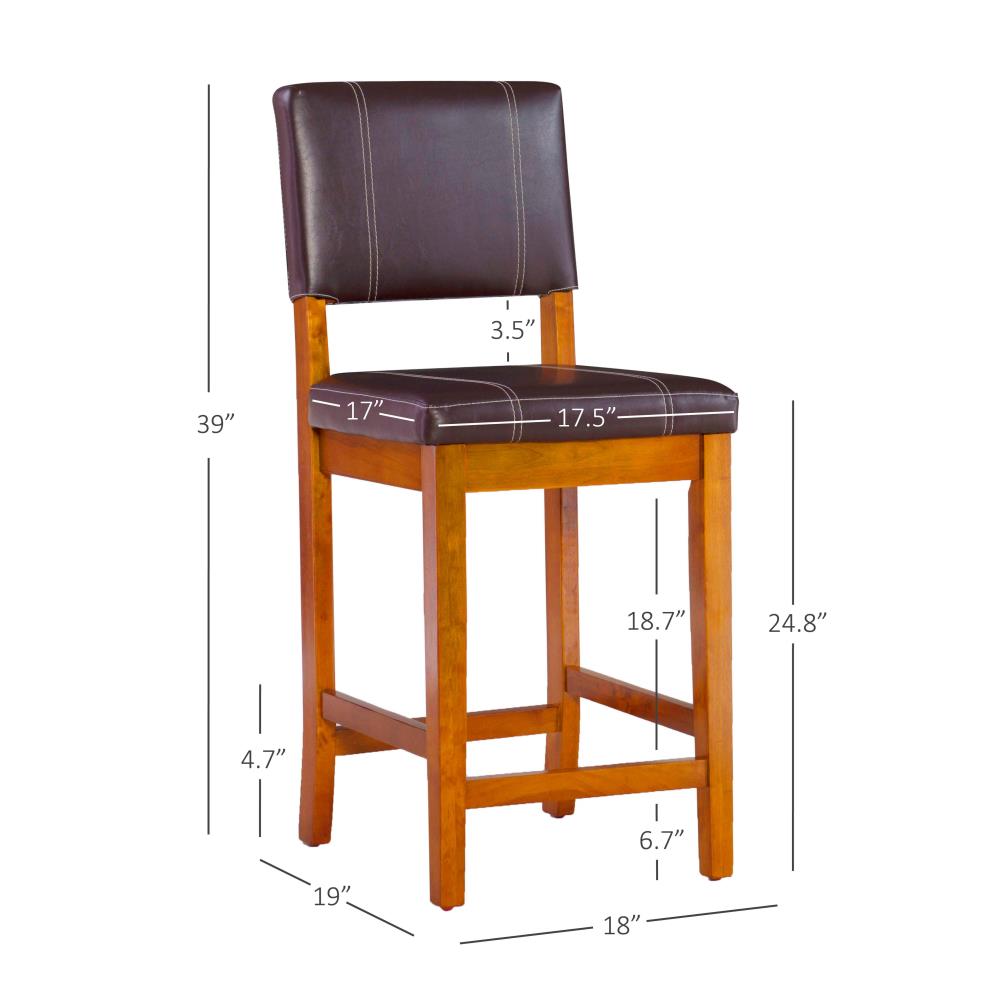 Linon 0210VBRN121-01-KD stools - View #12