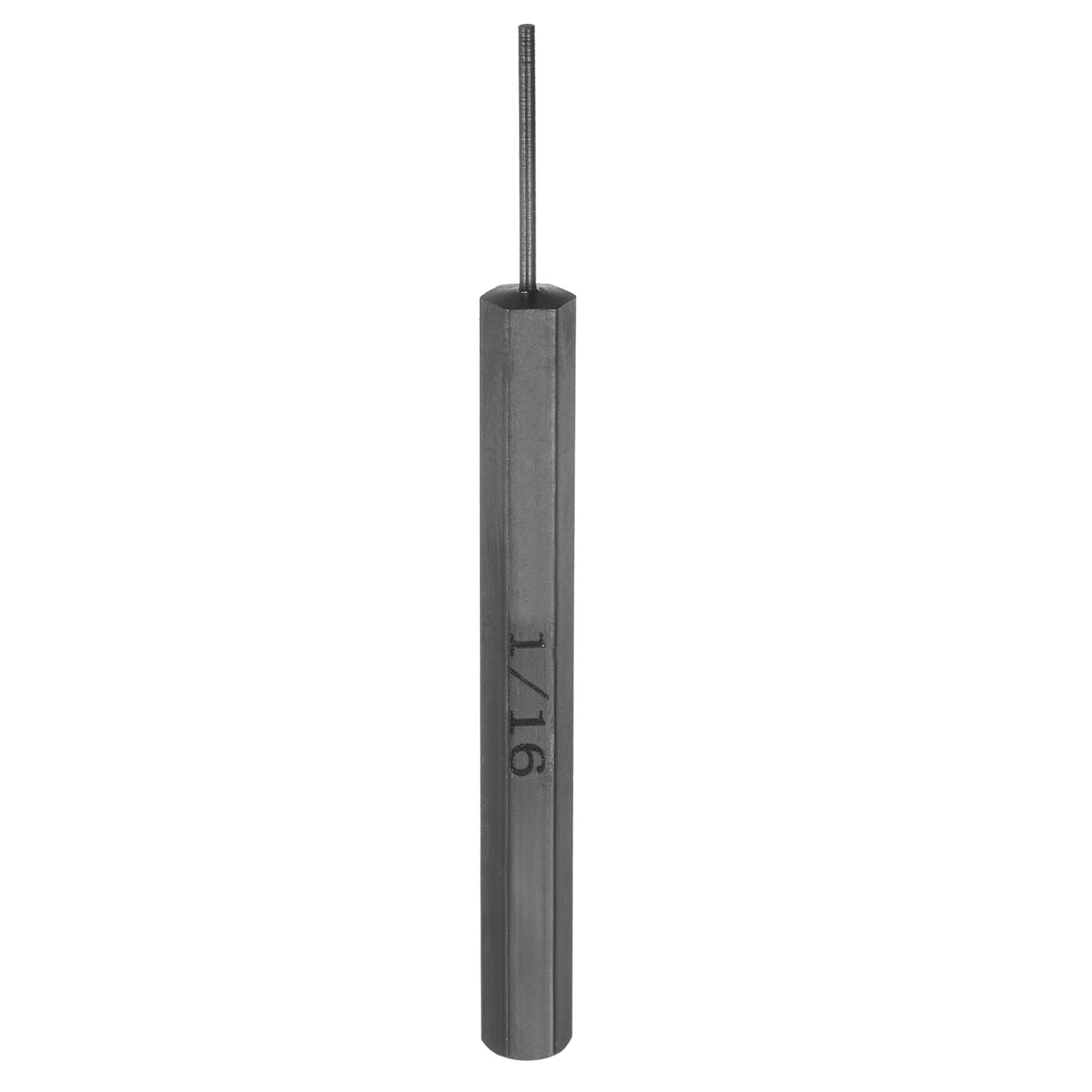 Harfington Pin Punch 1/16 Inch Non-marring Drive Punch Carbon Steel Cylindrical Alignment Center Hole Pin Tool for Watch Repair Automotive Jewelry Craft
