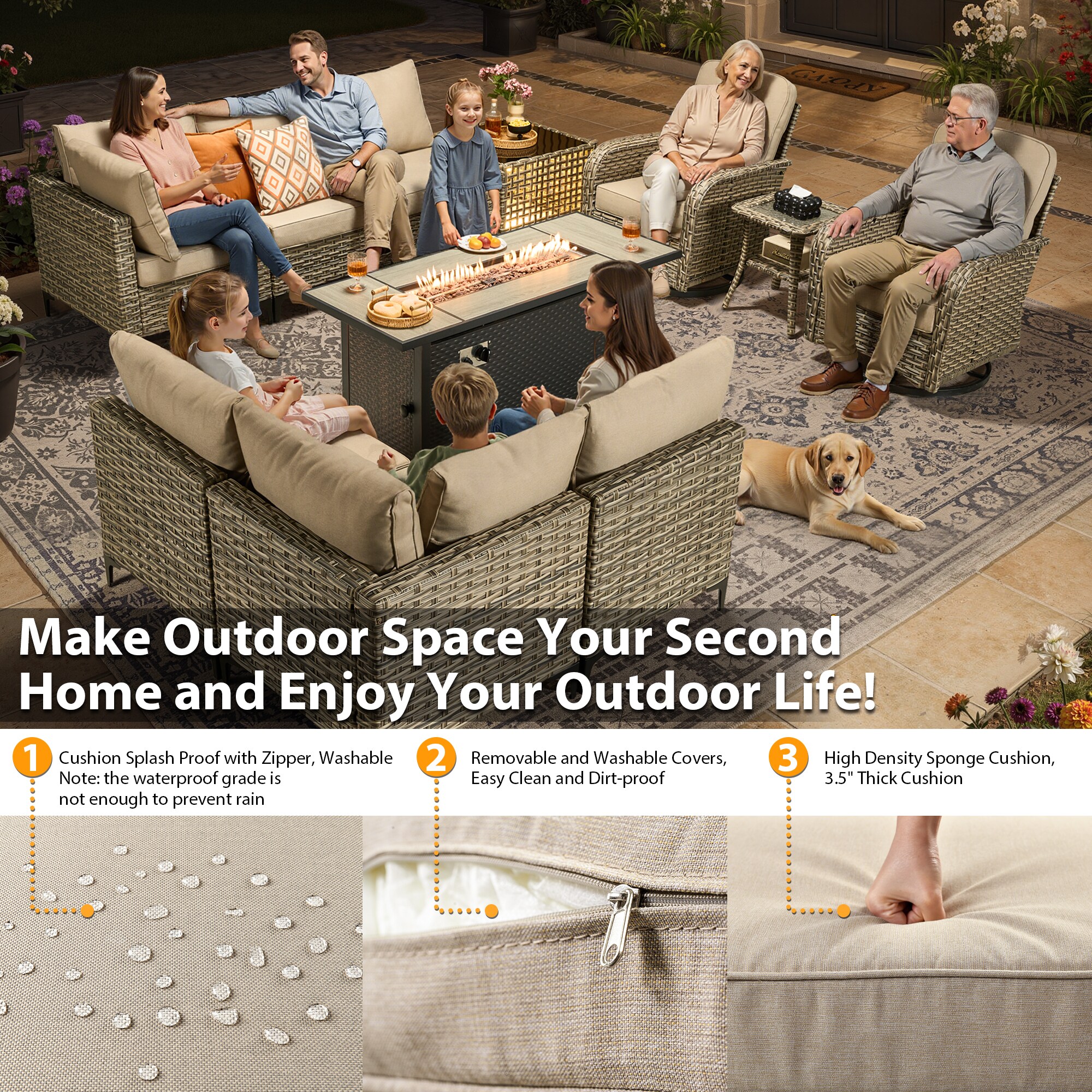 Toject TOCFP8503-VYZSKT611 Patio-Conversation-Sets - View #7