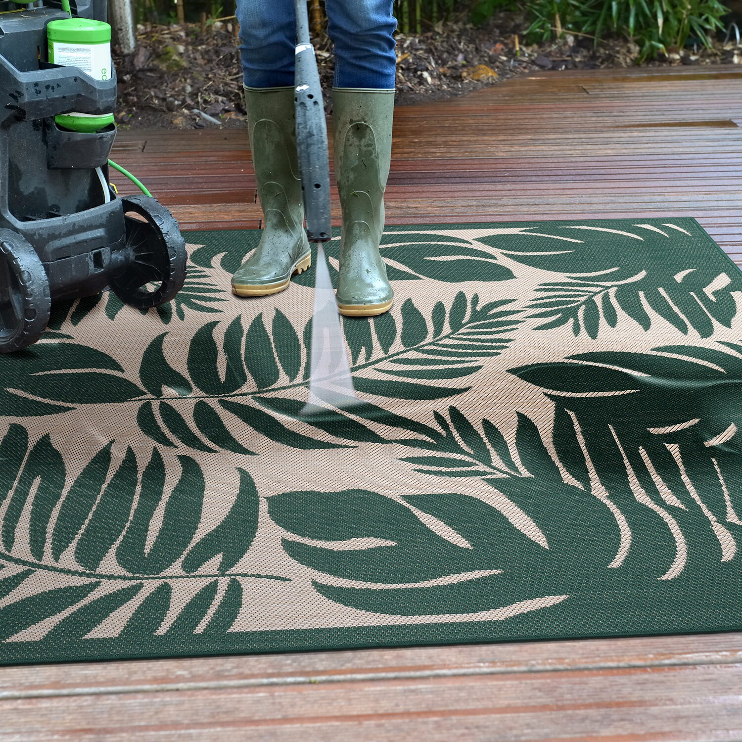 World Rug Gallery 113GREEN5X7 rugs - View #11