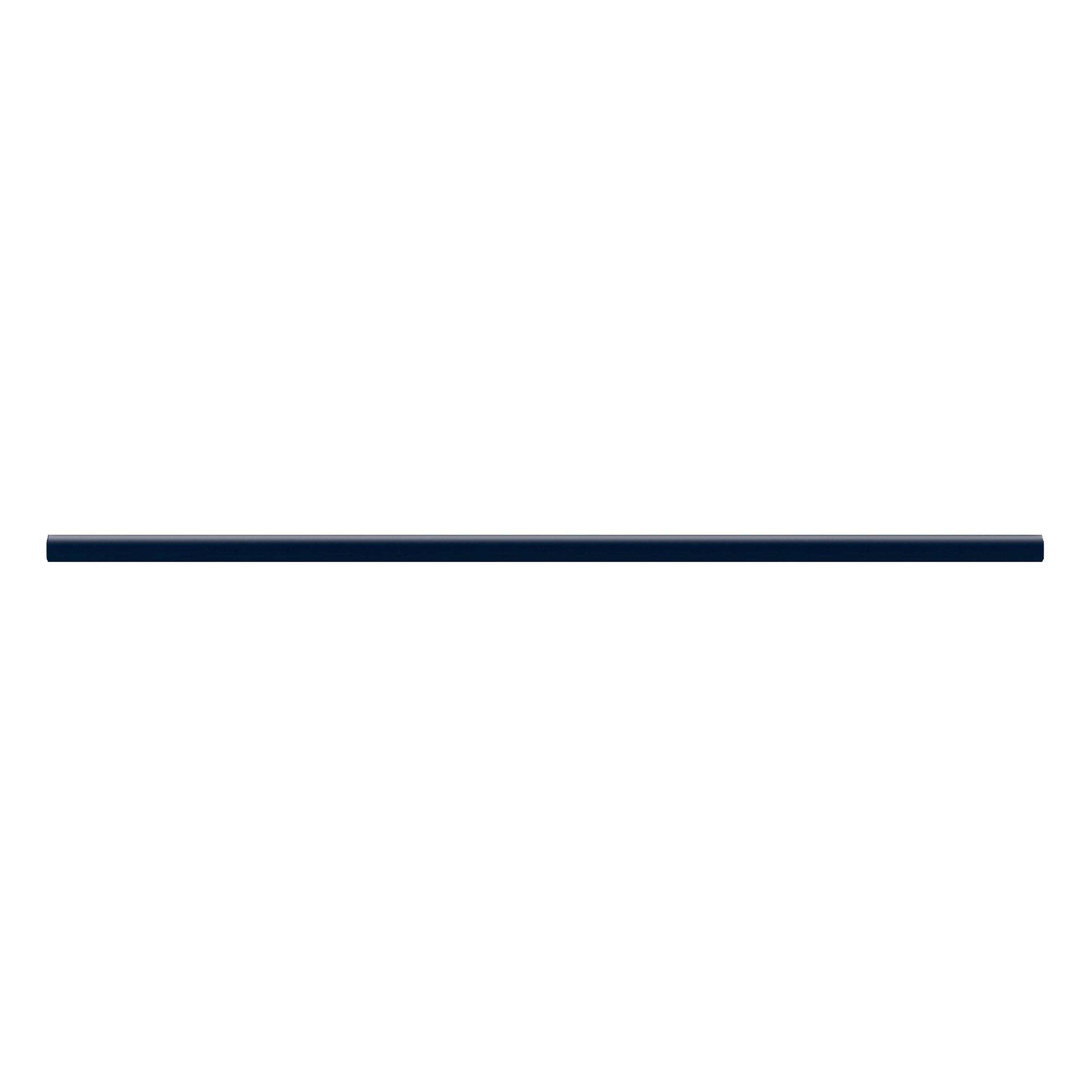 American Olean 0117S1/212J1P2 Color Ways Navy 1/2-in x 12-in Glossy Ceramic Border Tile ( 0.96-Sq. Feet / Carton ) 24 -Pack