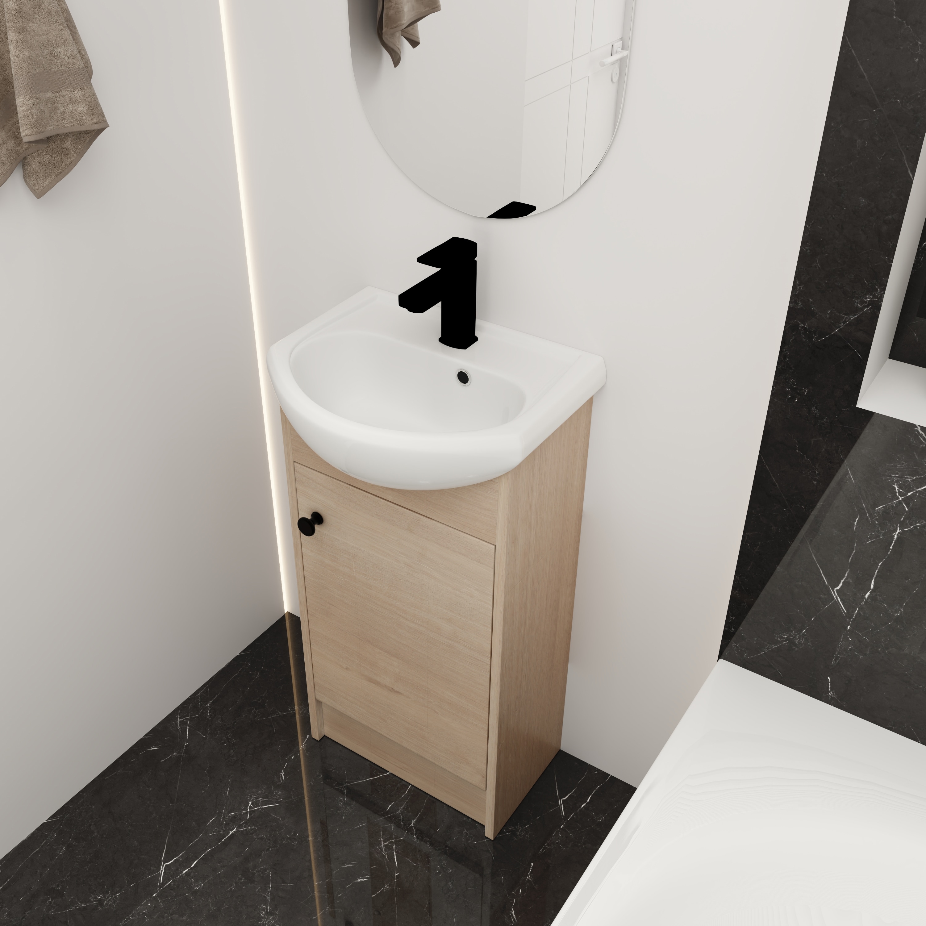 Wooakway FXLS0604-603Z380 Bath-Vanity-Combo - View #7