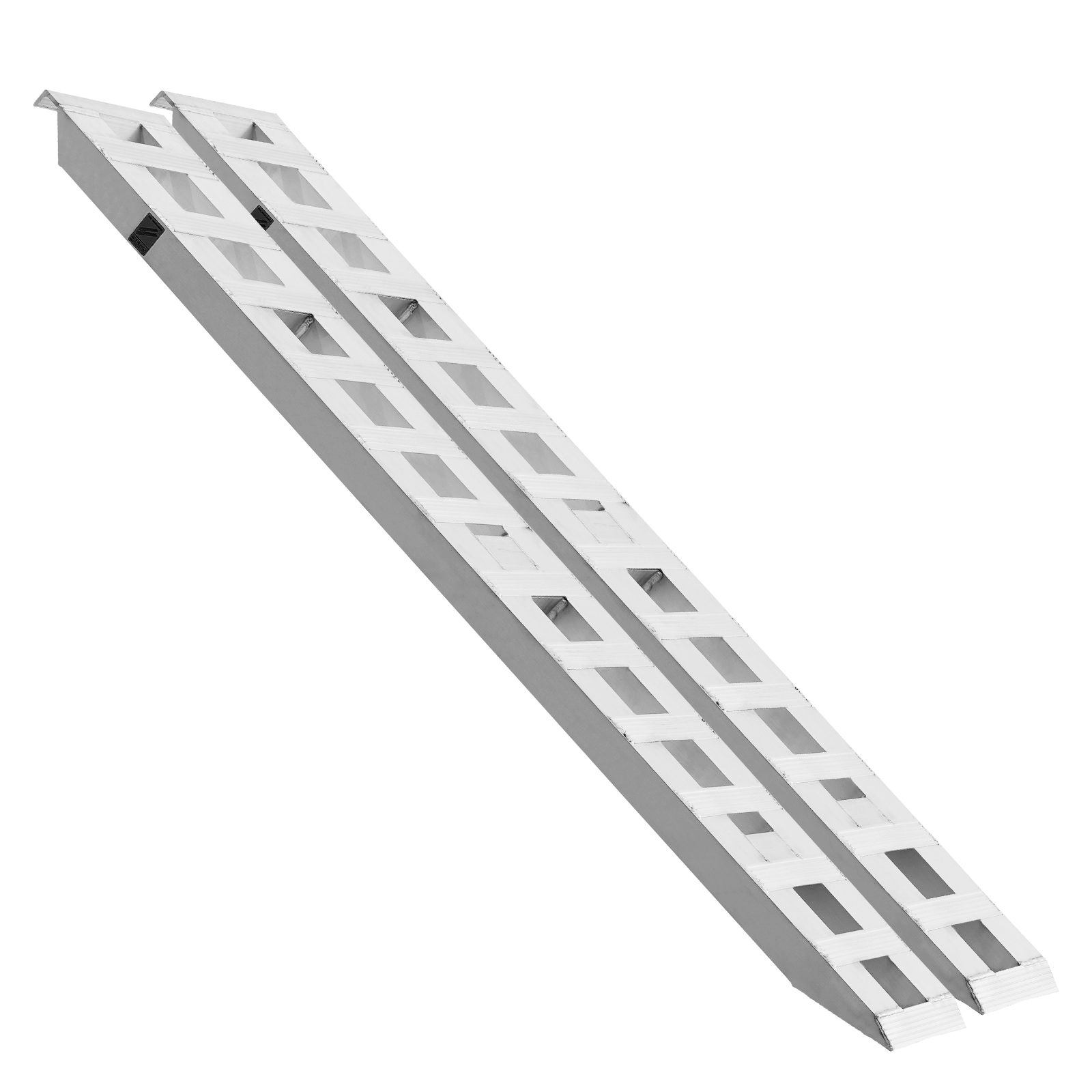 Mecale 72 x 15-in Aluminum Loading Ramps 6000-lb Set with Anti-Slip ...