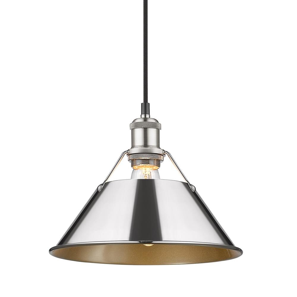 Golden Lighting 3306-M PW-CH Pendant-Lights - View #2