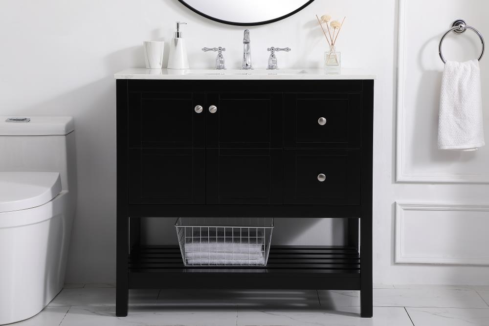Elegant Decor FI49236BK Bath-Vanity-Combo - View #2