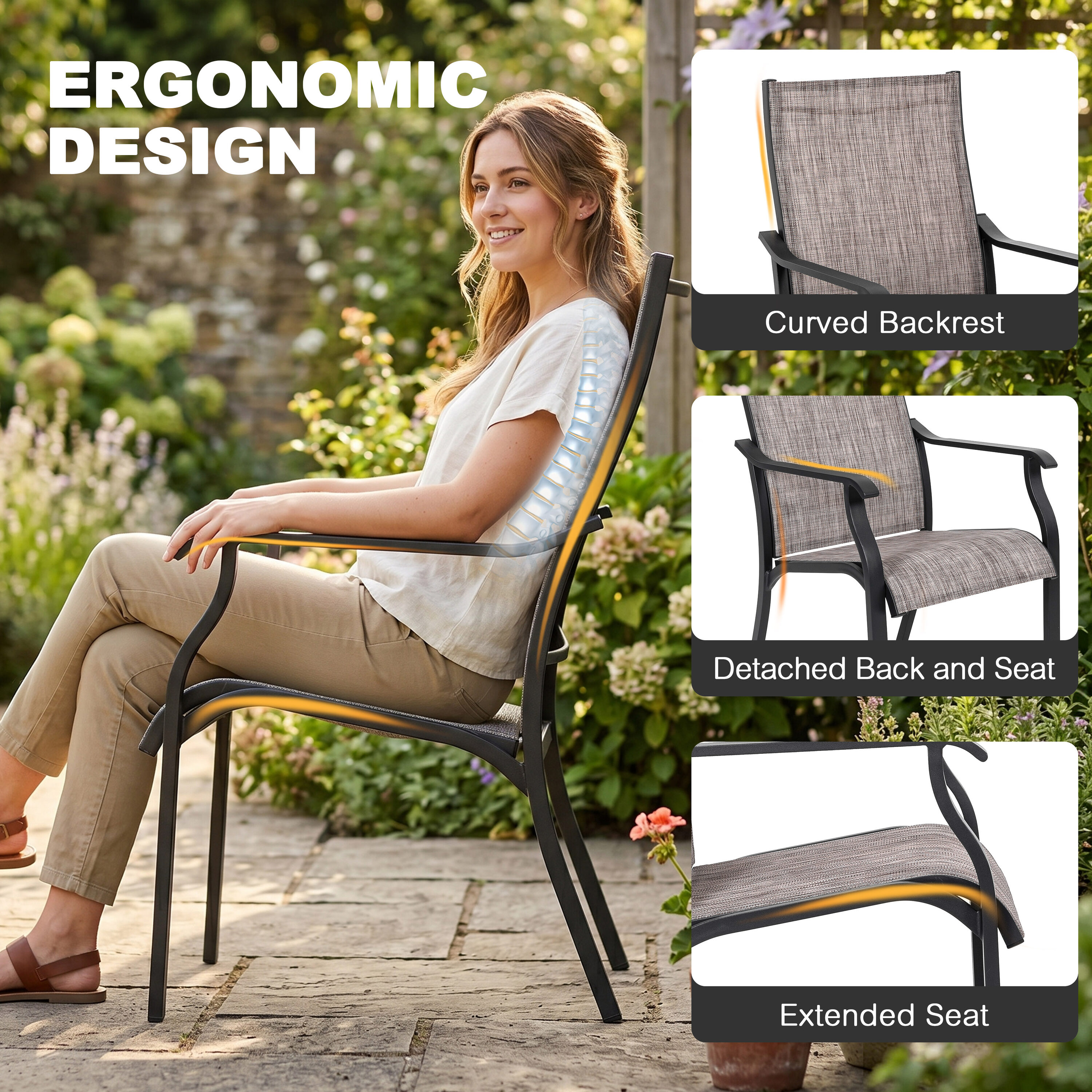 Nuu Garden DS101A Patio-Chairs - View #5
