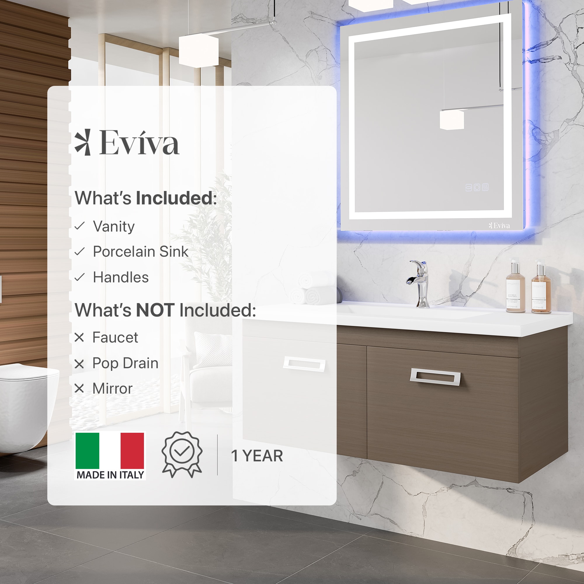 Eviva EVVN391-38WG-2DOOR Bath-Vanity-Combo - View #7