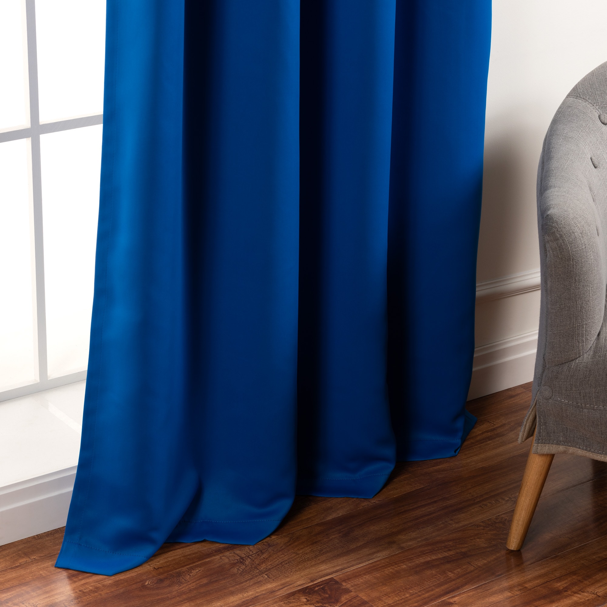 Best Home Fashion GROM-96-ROYAL.BLUE curtains - View #5