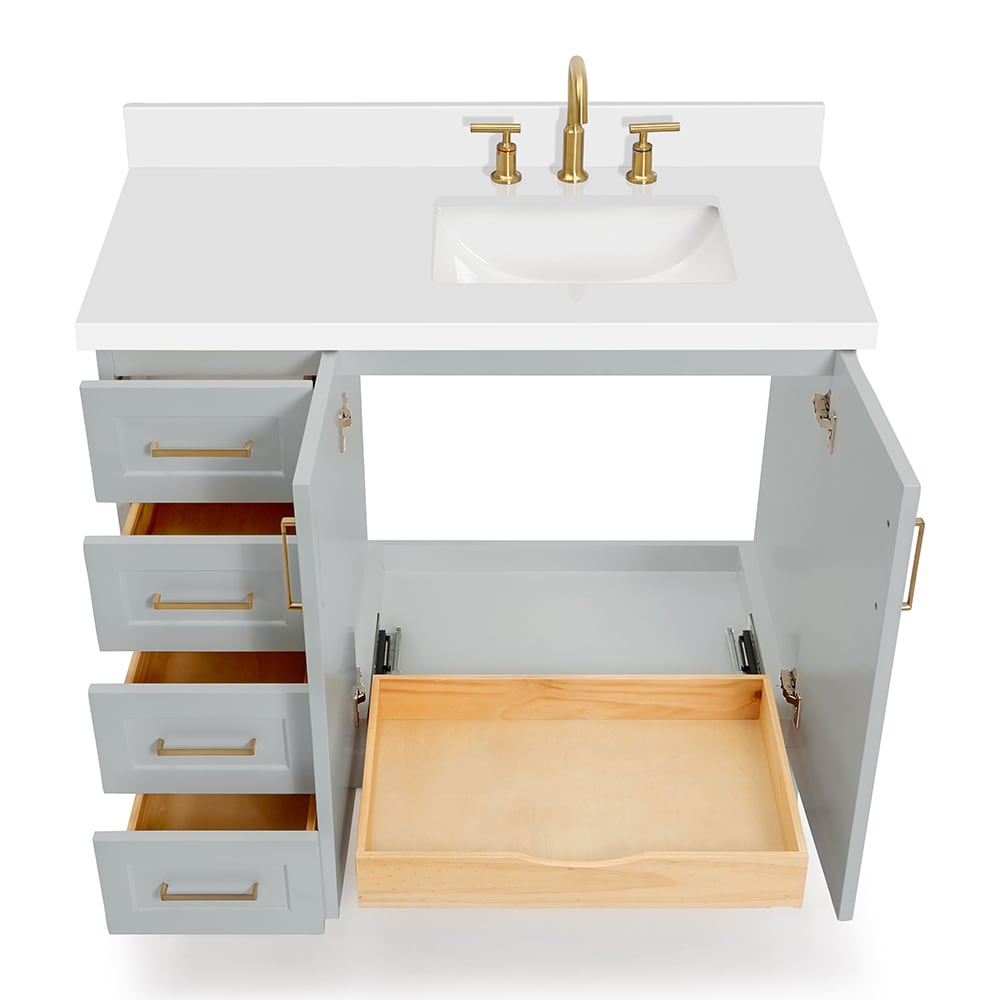 ARIEL Q043SRWQRVOGRY Bath-Vanity-Combo - View #6