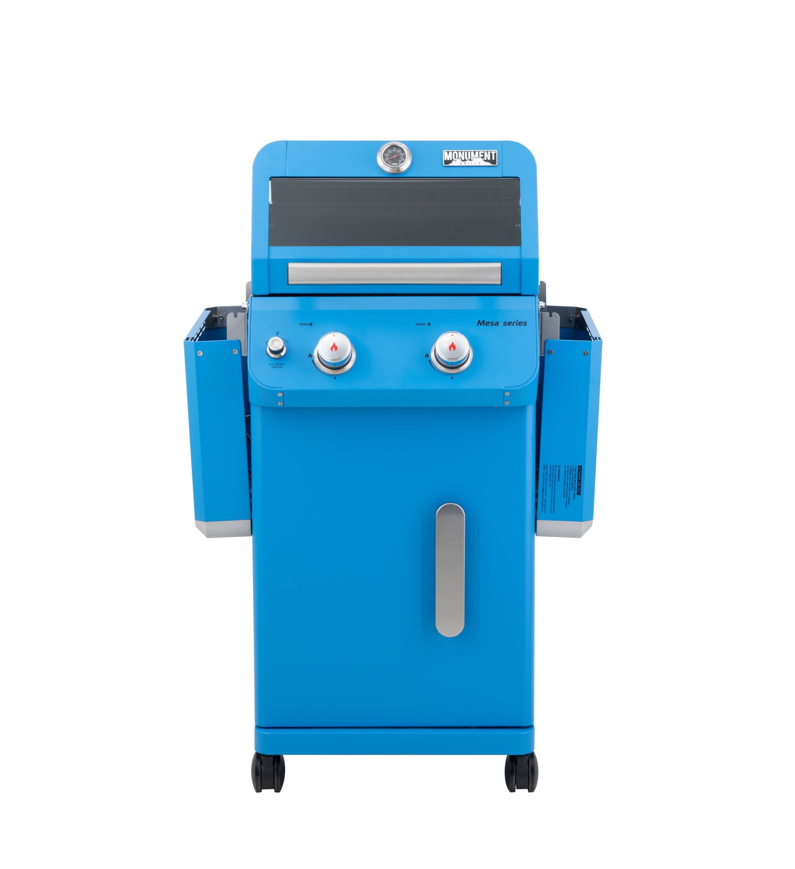 Monument Mesa Blue 2-Burner Liquid Propane Gas Grill M200B Sansujyuku sansujyuku.com