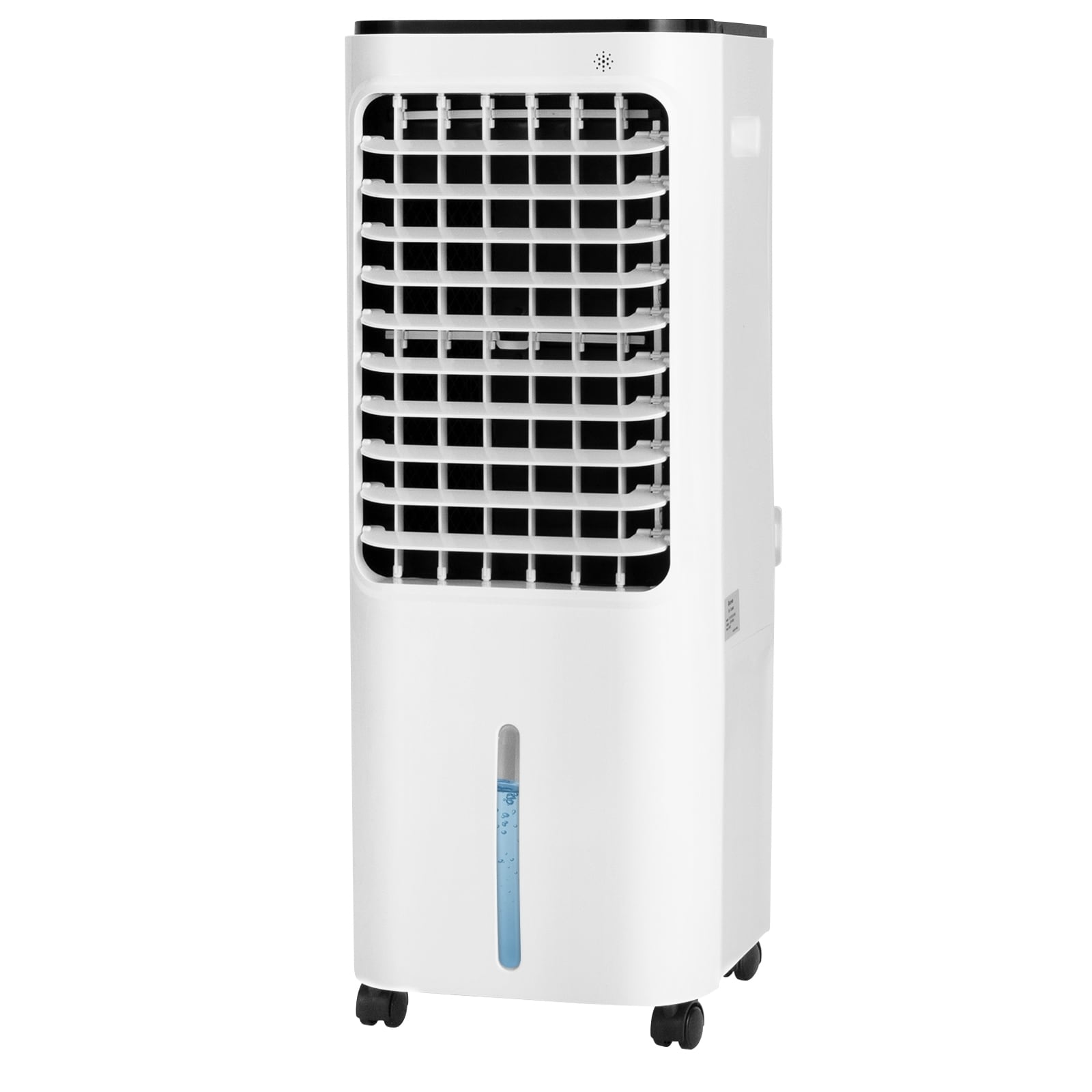 Slickblue - 4 in 1 Portable White Evaporative Air Cooler 12 Liter Tank 65 Watt Power with Honeyco...