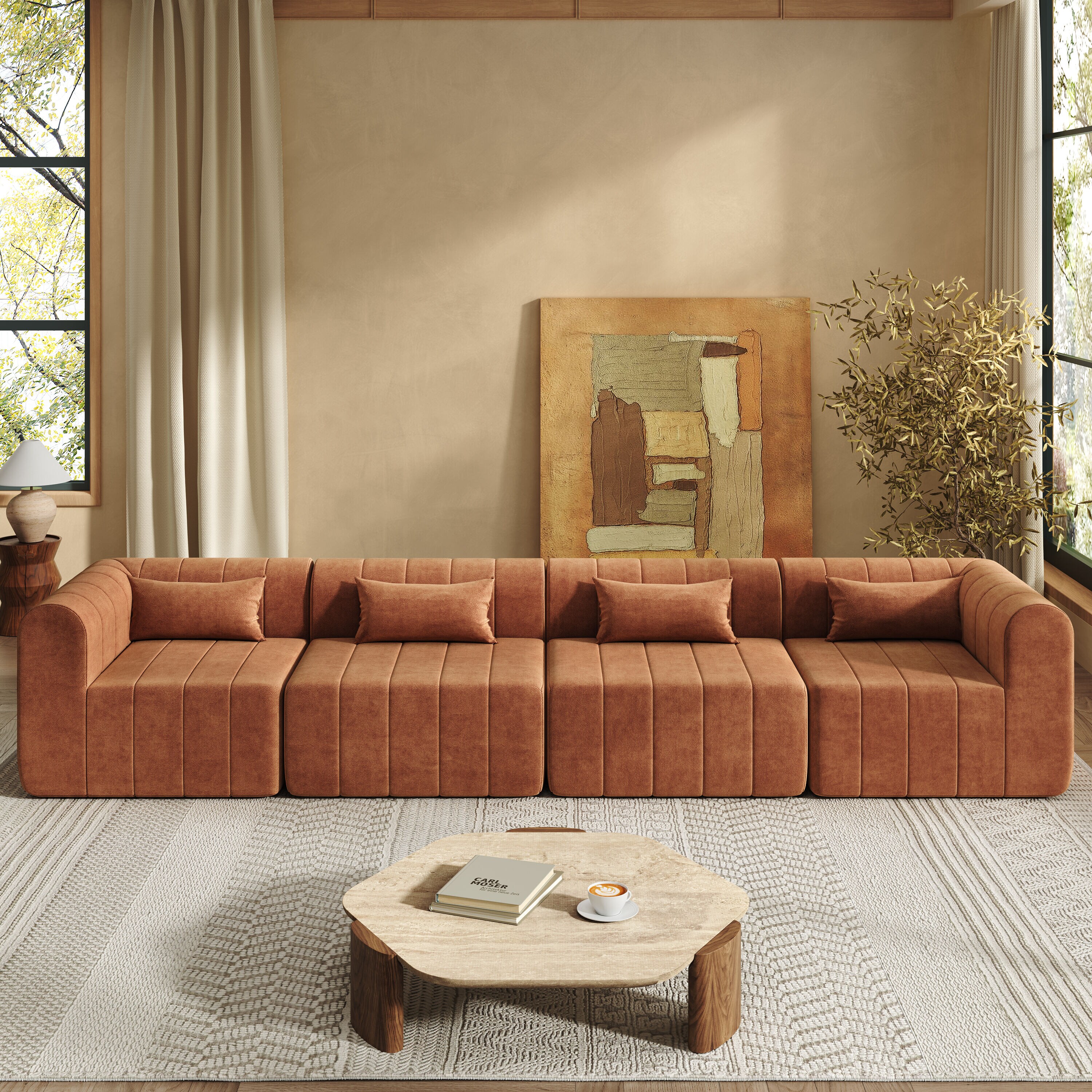ModernLuxe L3P-N767P346281O Sofas-Loveseats - View #2