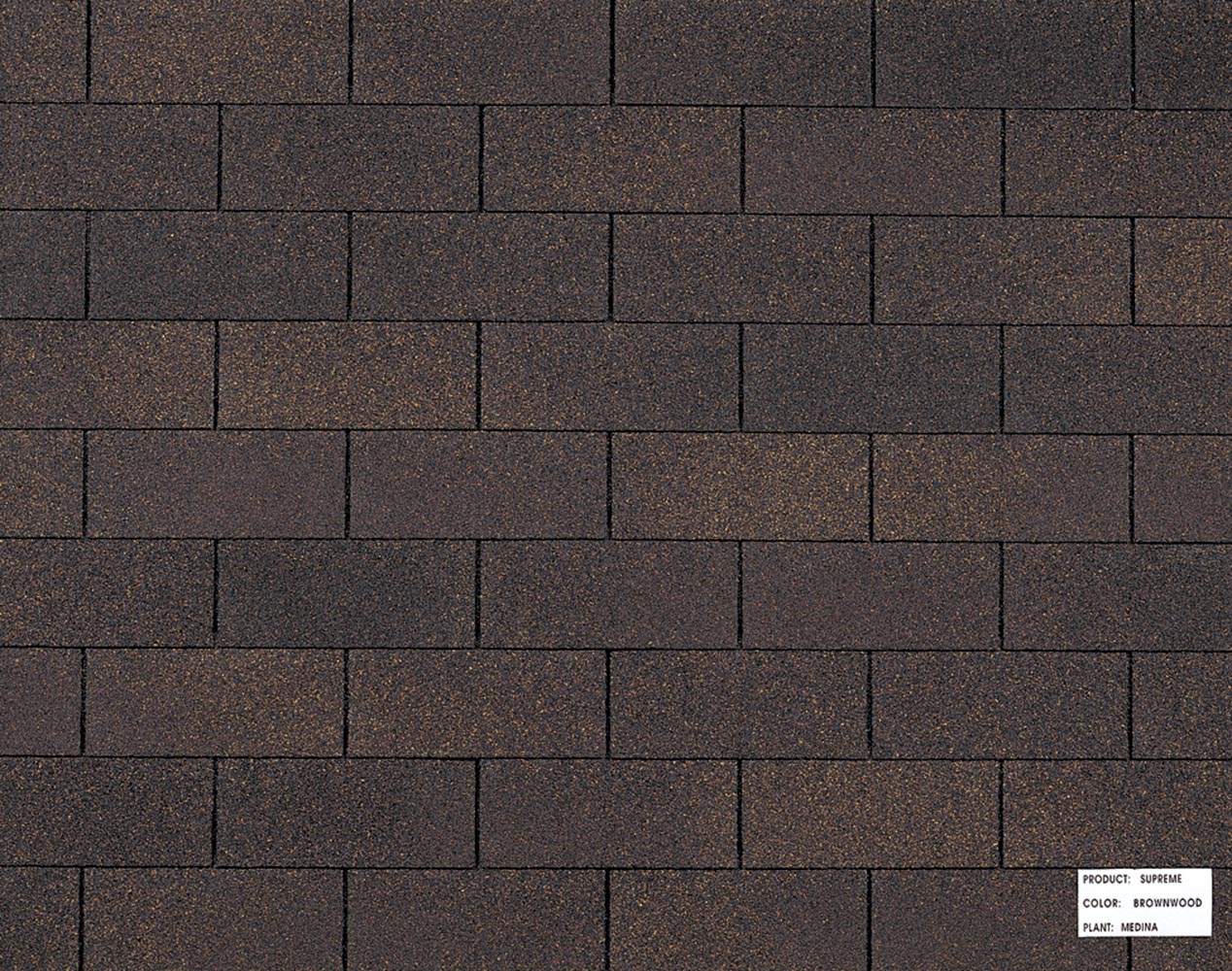 Owens Corning JL23 Classic Brownwood 3-tab Roof Shingles