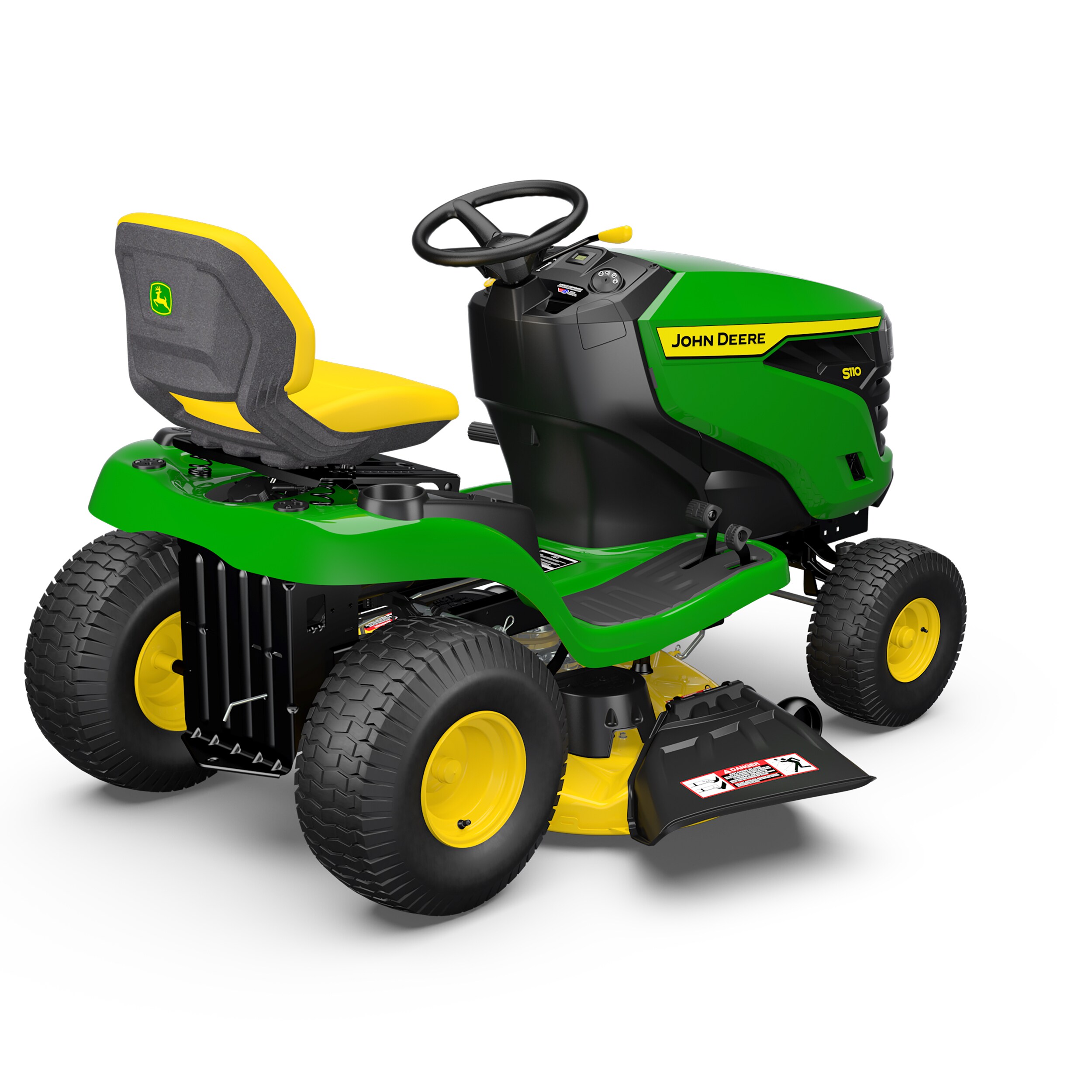 john deere s110 ride on mower