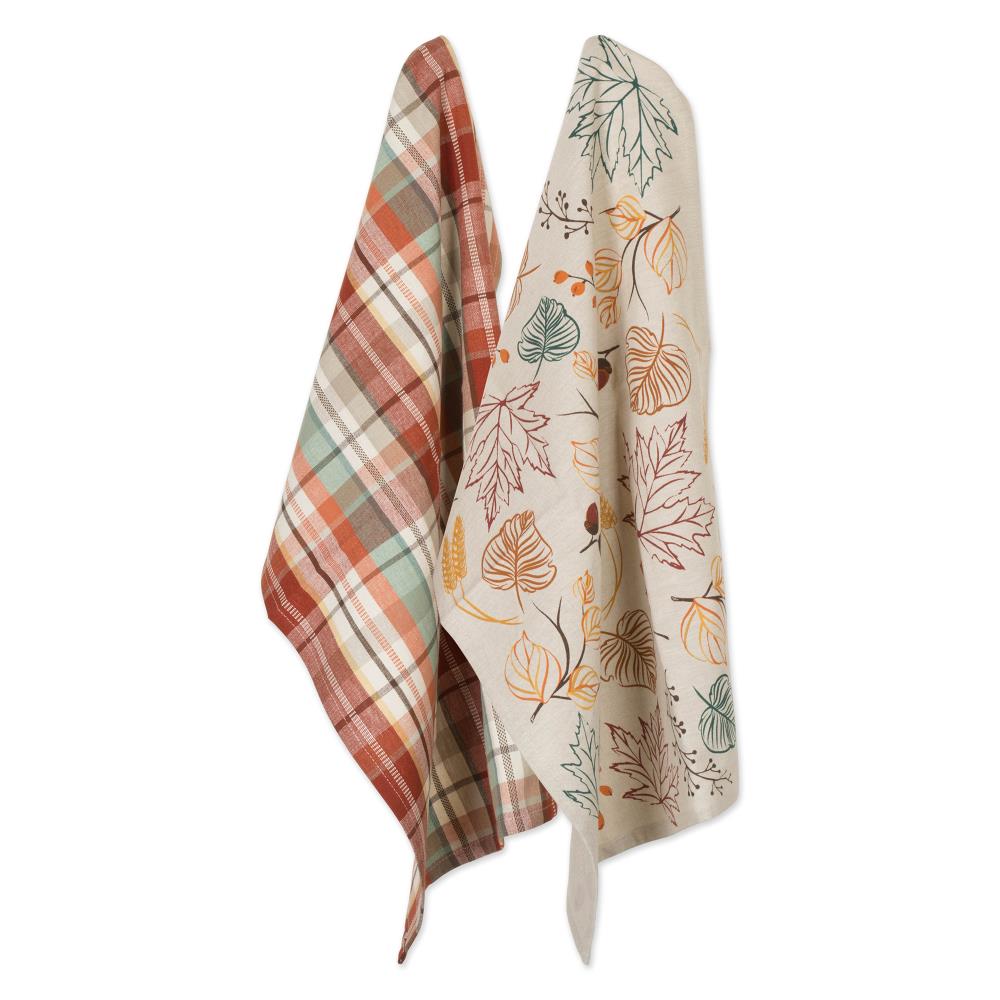 DII CAMZ10700 2-Pack Cotton Abstract Any Occasion Dish Towel
