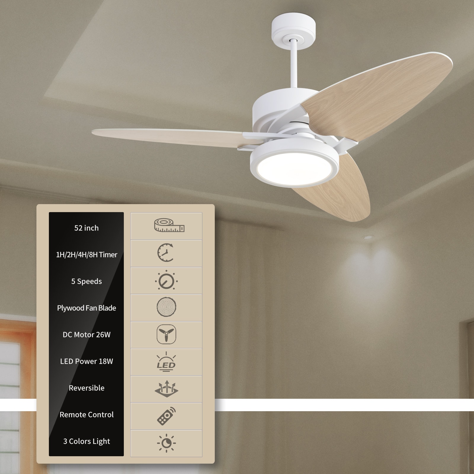 Tatayosi DJ-P284009 Ceiling-Fans - View #6