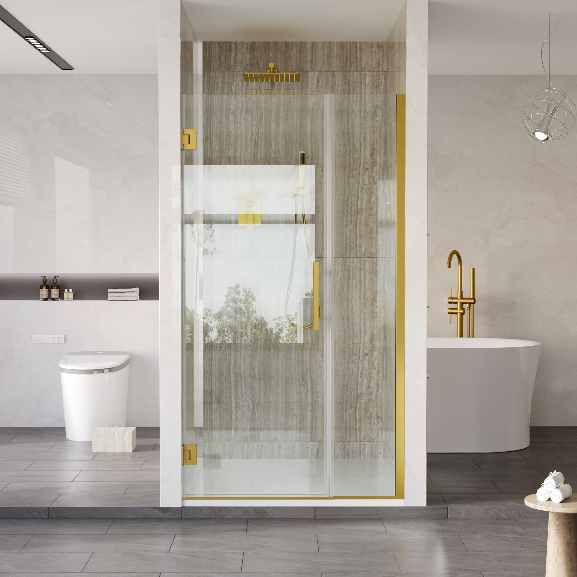 WELLFOR FLEX-29-12BG Shower-Doors - View #5