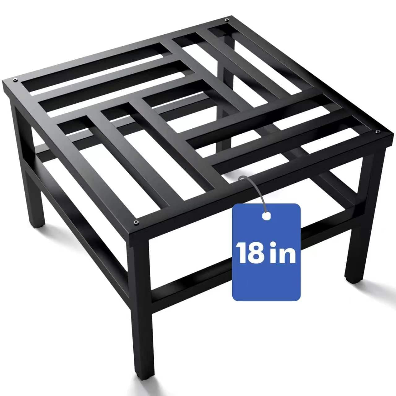 Vrbgify Heavy Duty Plant Stand Indoor Outdoor 18 Inch Metal Pedestal ...