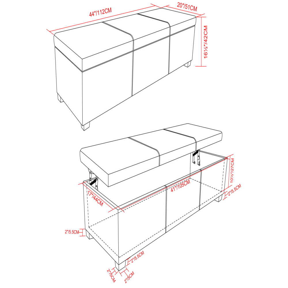 Simpli Home AXCF18LT-BL Indoor-Ottomans - View #12