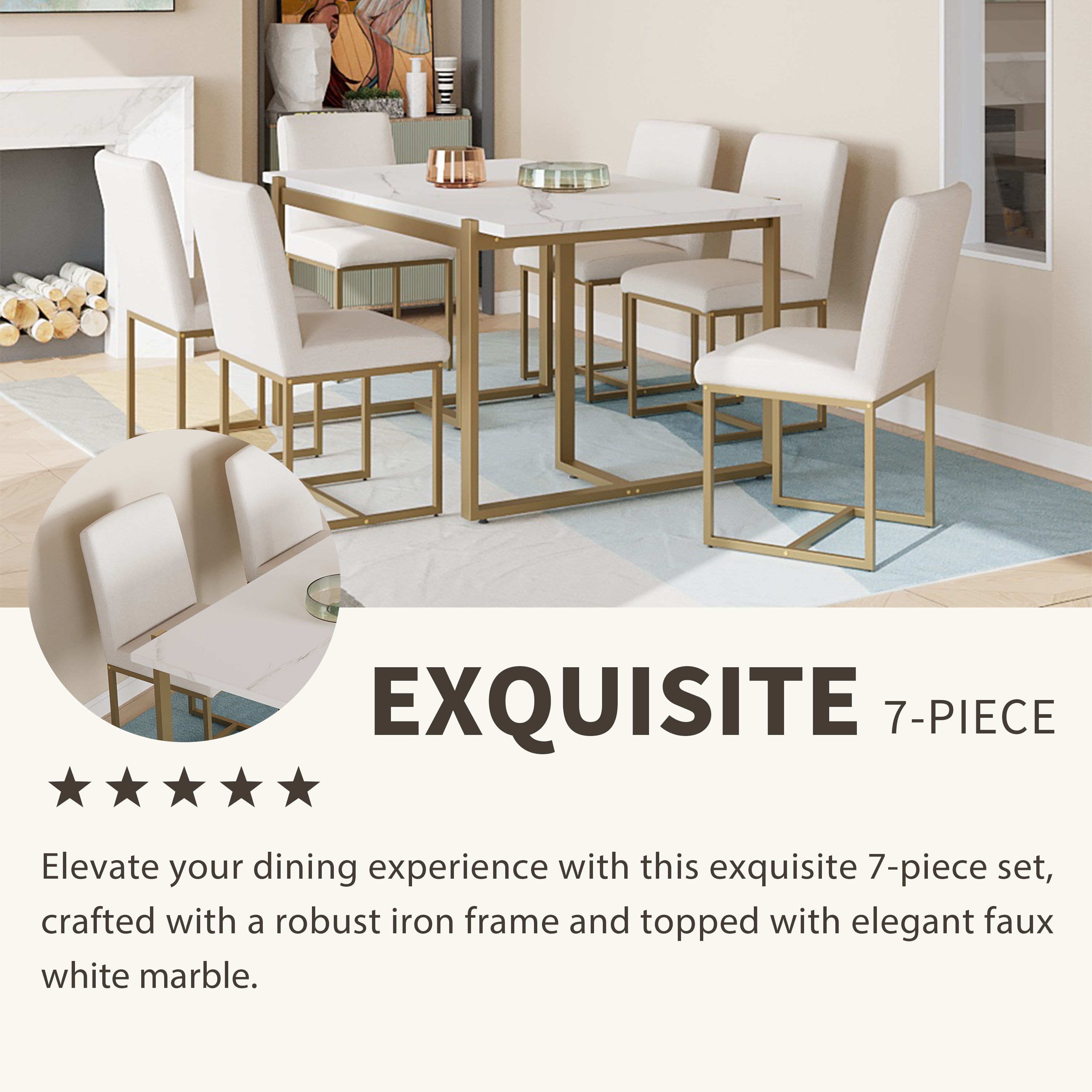 ModernLuxe L-SP000068AAK Dining-Sets - View #3