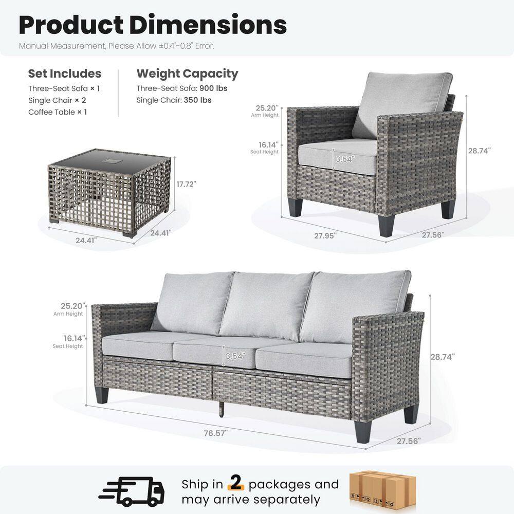XIZZI NGRS700-28 Patio-Conversation-Sets - View #3