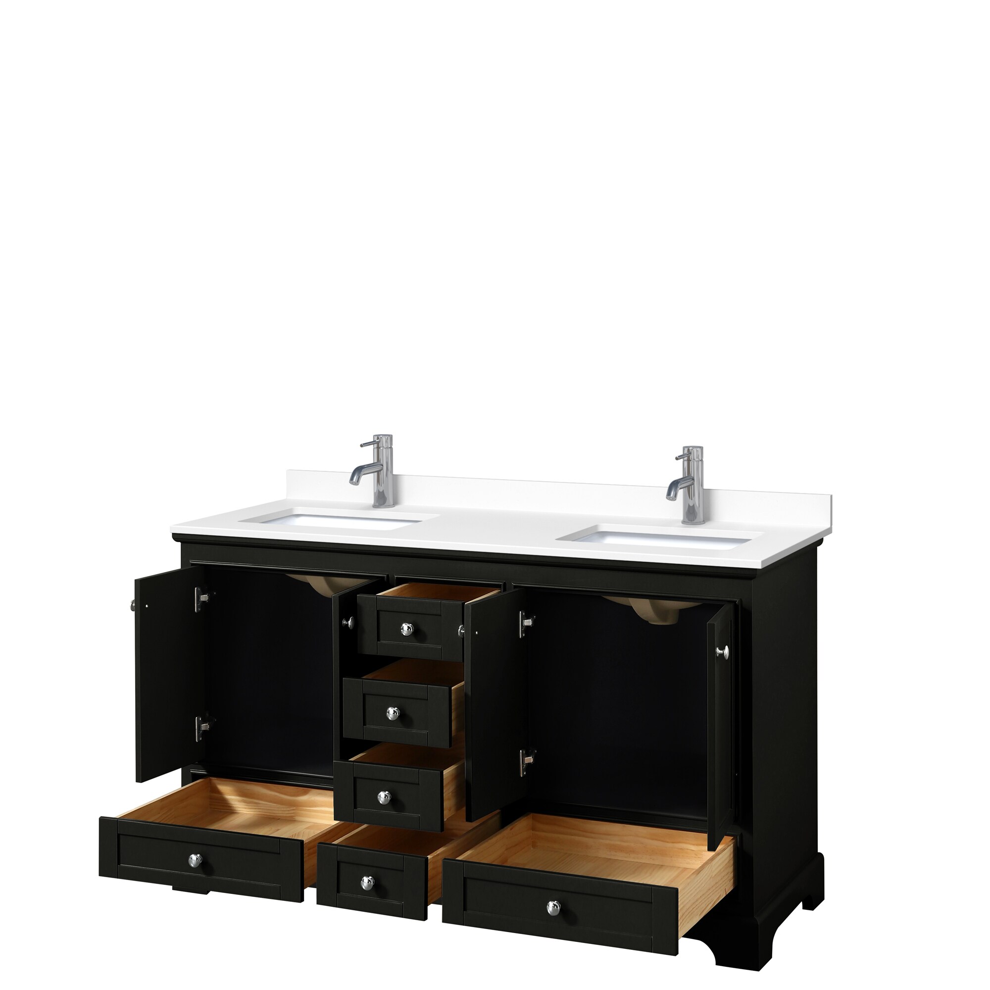 Wyndham Collection WCS202060DDEWCUNSMXX Bath-Vanity-Combo - View #2