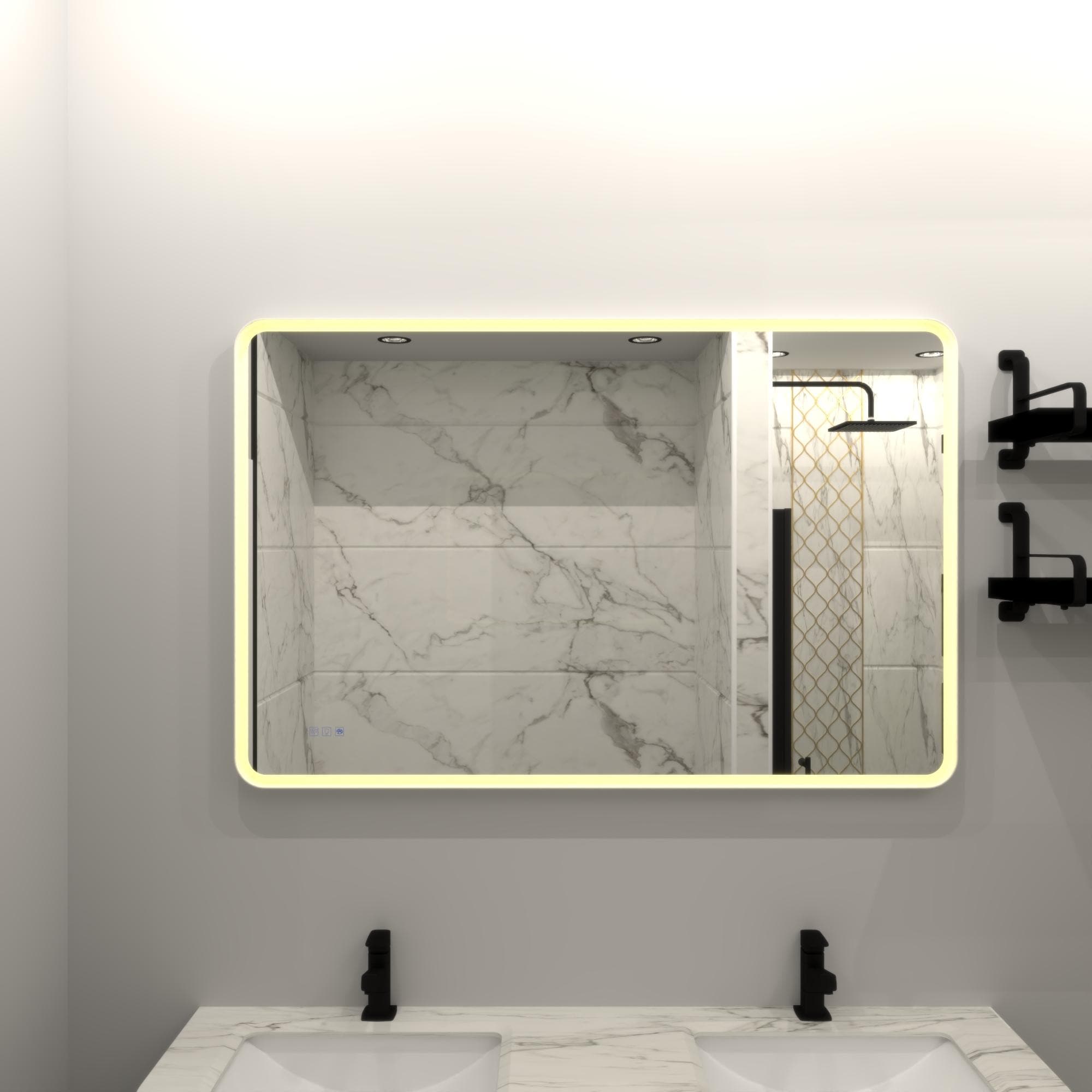 Bayfeve BF-195775-MIR Framed-Bath-Mirrors - View #4