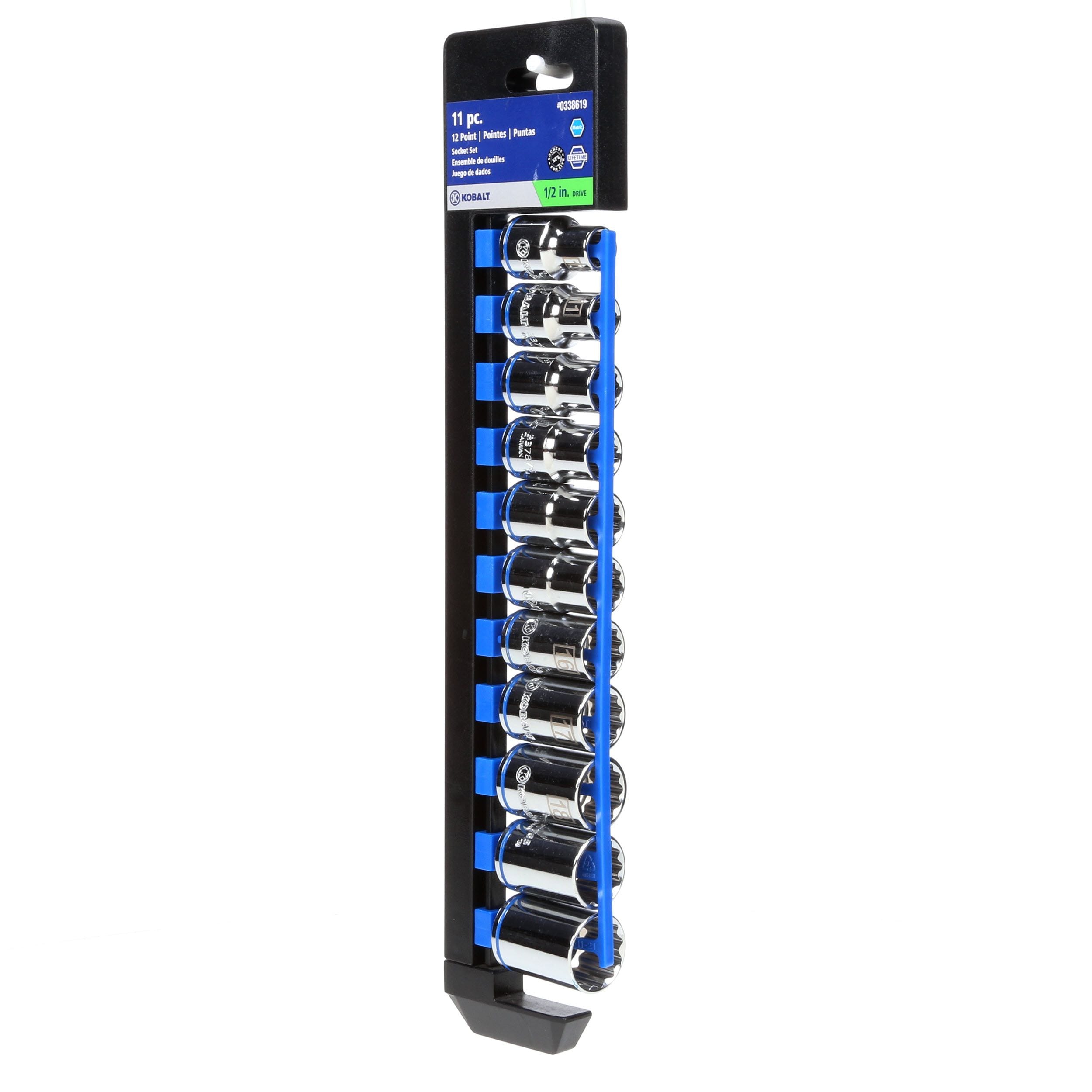 Kobalt 12 point 2024 socket set