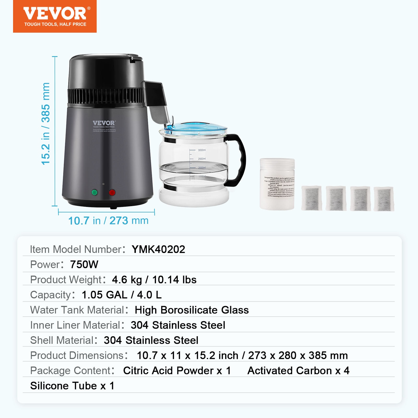VEVOR BXGZLSJXB4LDXH9BQV1 Water-Boilers-Kettles - View #8