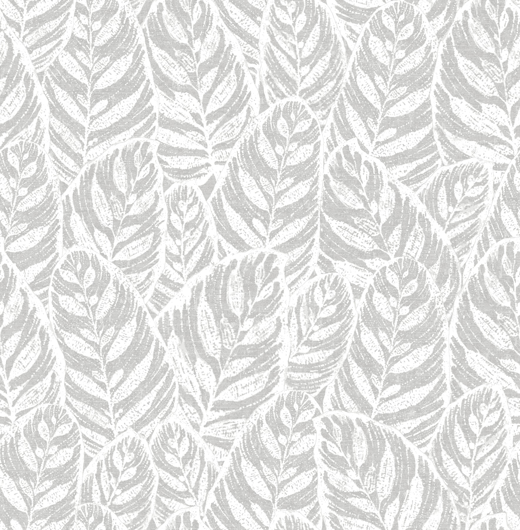Scott Living 2964-25925 56.4-Sq. Feet Grey Non-woven Textured Ivy/Vines 3D Unpasted Wallpaper
