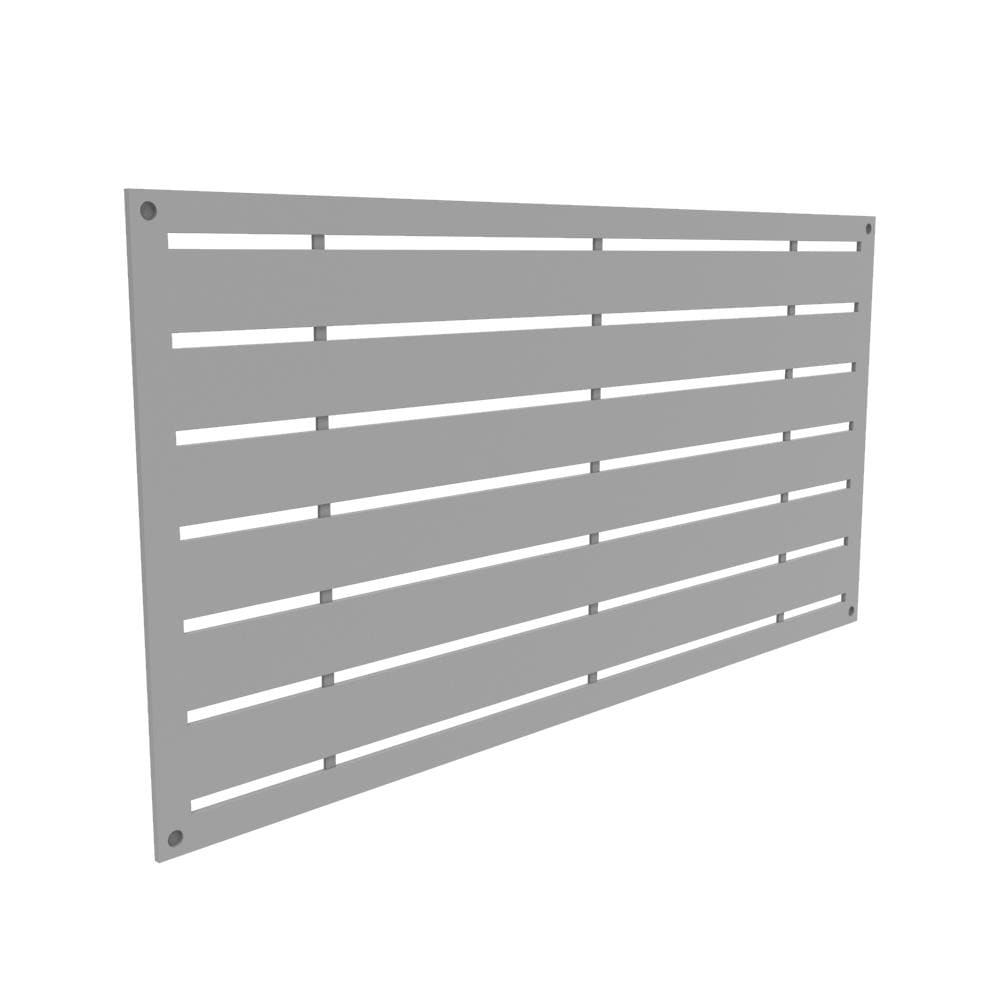 Freedom 73042823 1-in x 48-in x 2-ft Boardwalk Clay Polypropylene Decorative Screen Panel