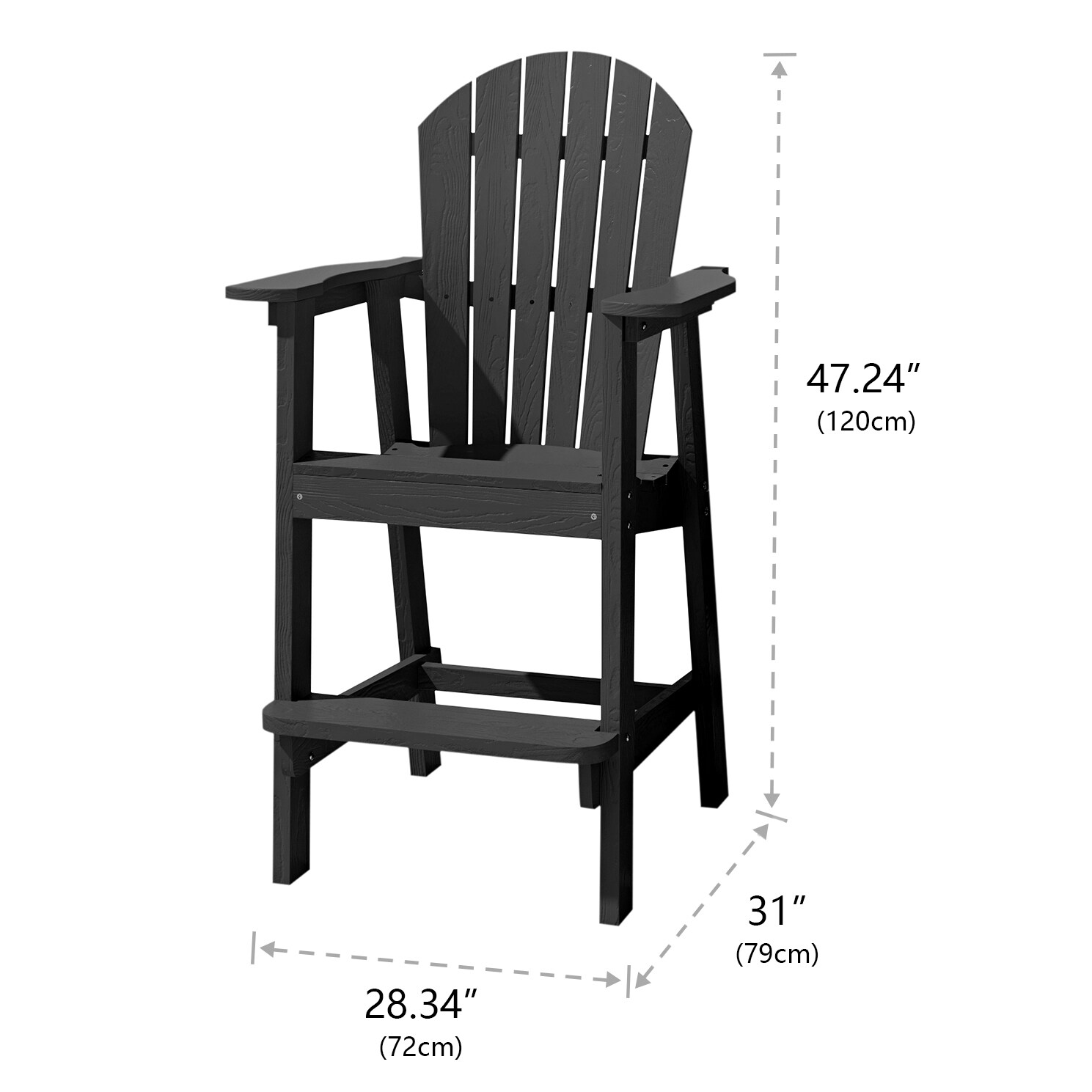  WSYZ01-BLACK Patio-Chairs - View #11