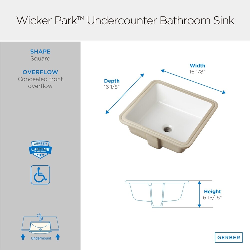 Gerber G0013710 Bath-Sink - View #3