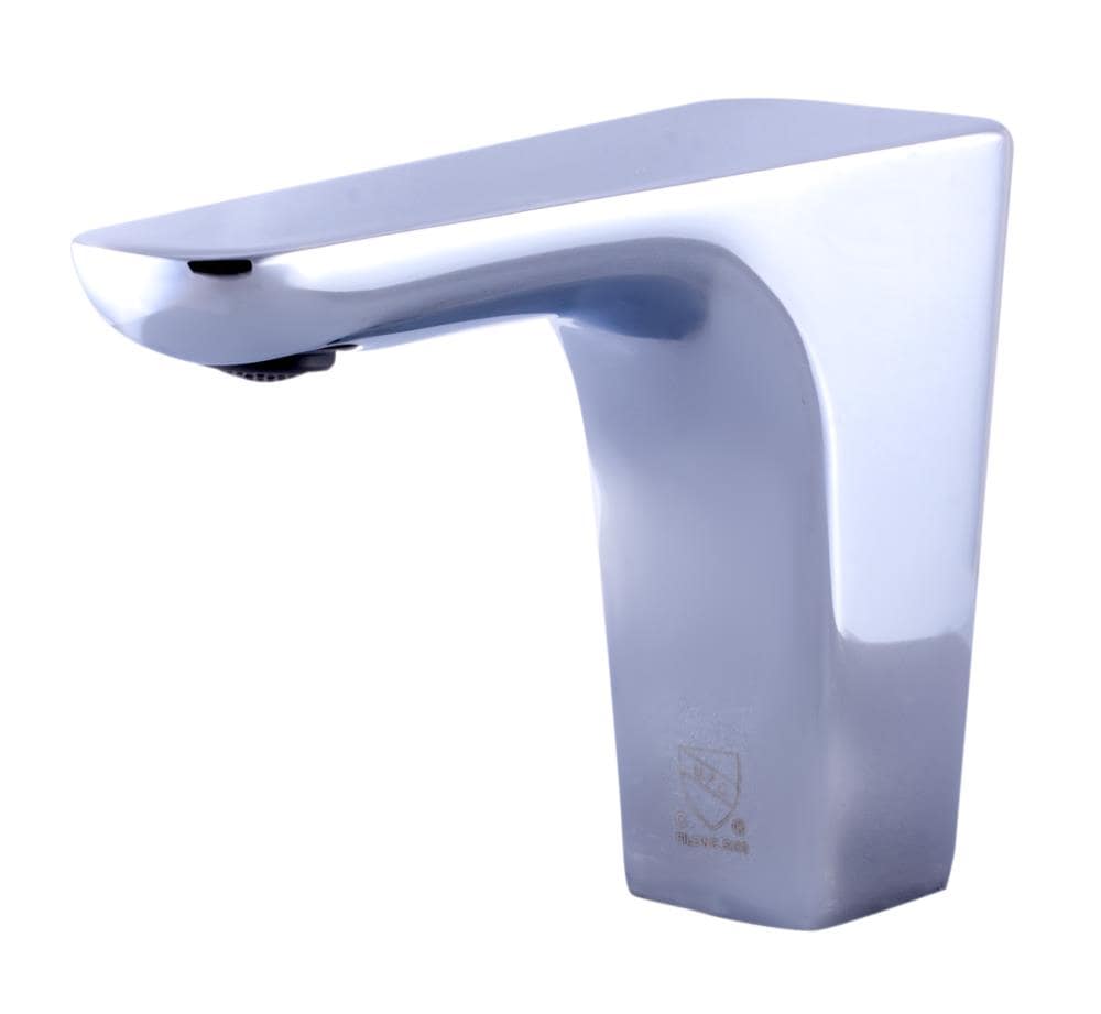 Polished Chrome Modern Widespread Bathroom Faucet Set