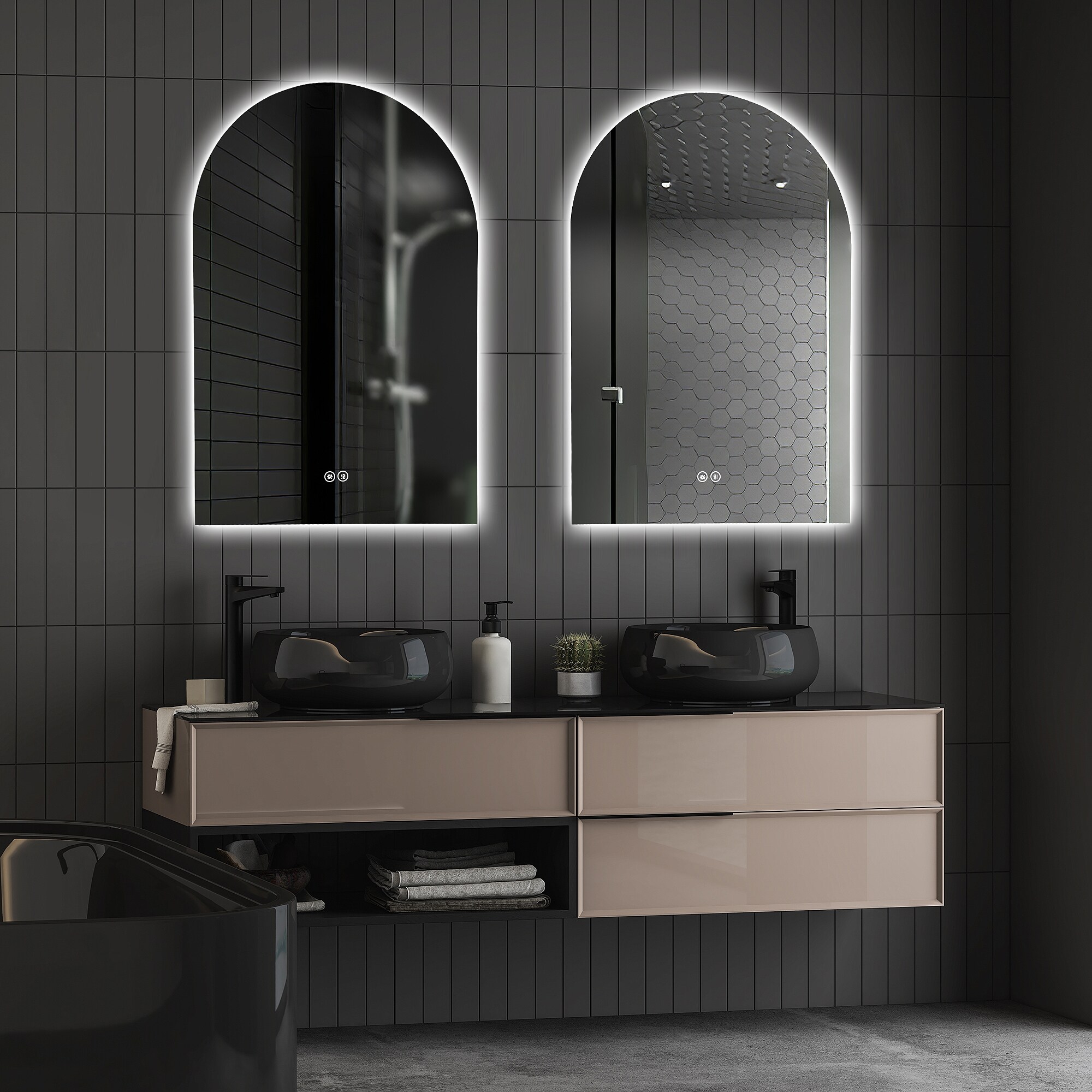 Dovelina LS-A-MR03049 Framed-Bath-Mirrors - View #2
