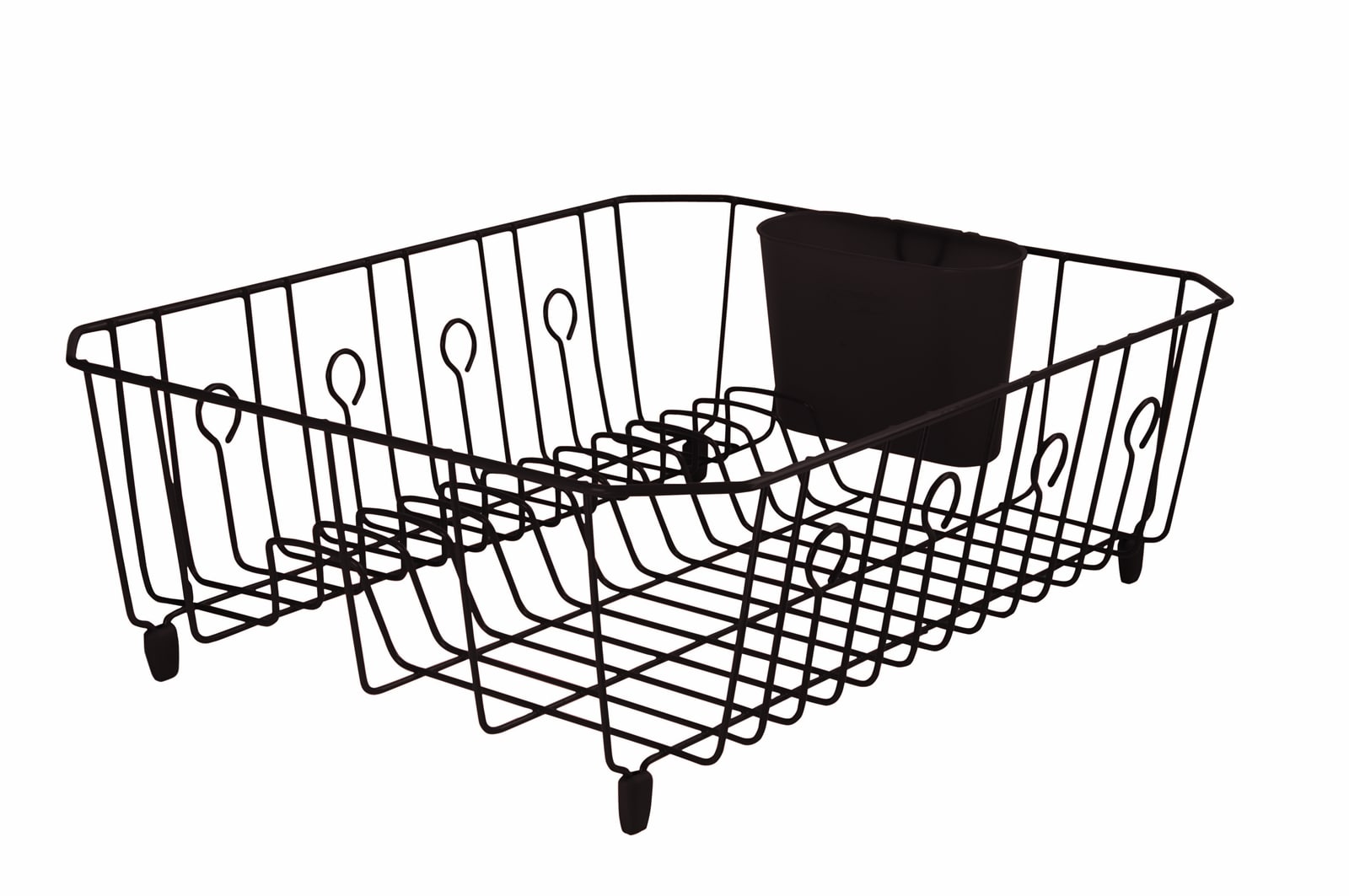 Rubbermaid 13.8-in W x 17.6-in L x 5.93-in H Metal Dish Rack at