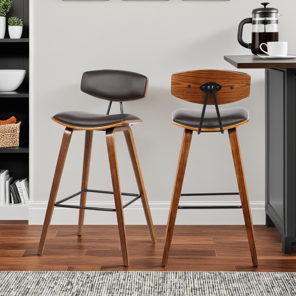 Armen Living LCFOBAWABR26 stools - View #2