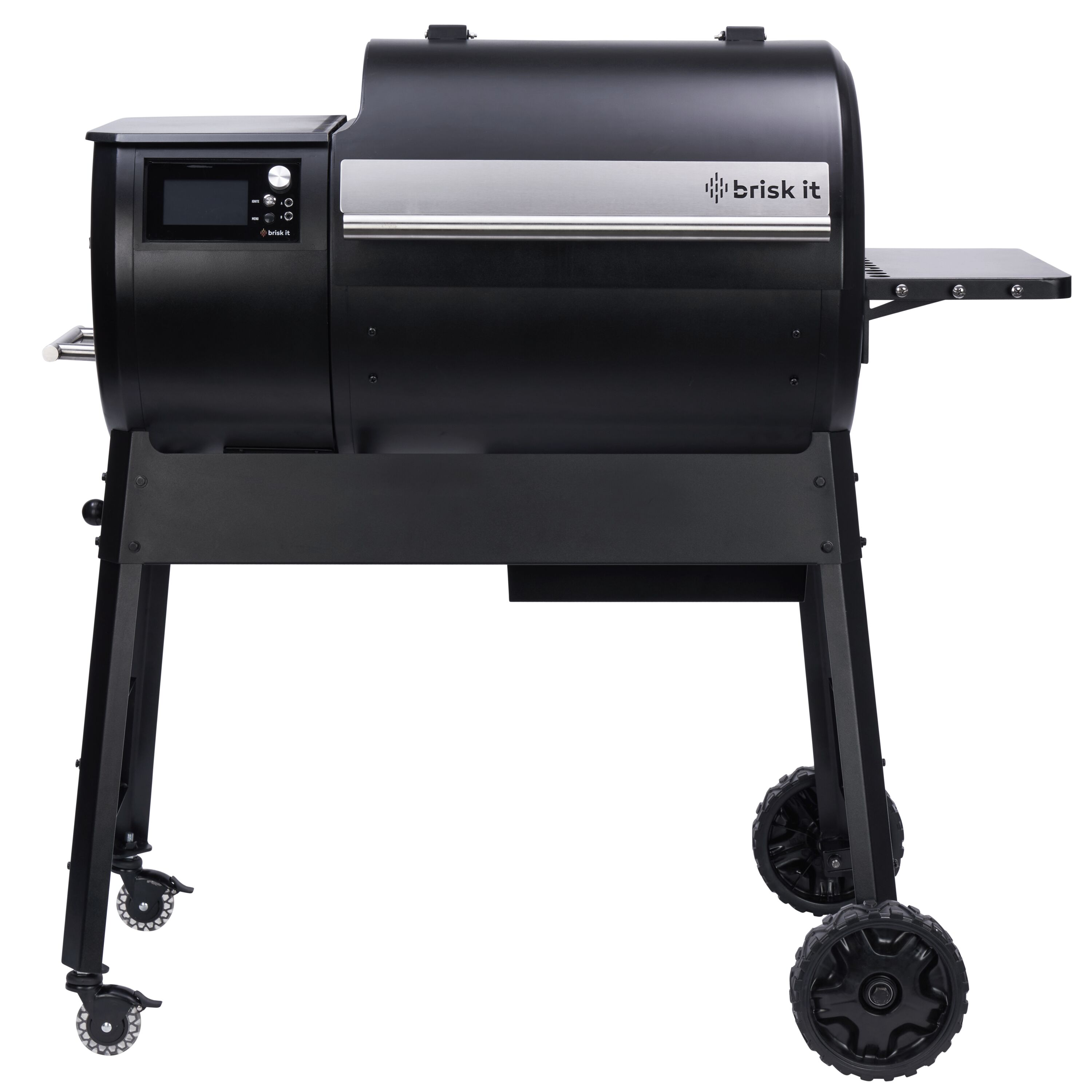 Broil King Monarch 390 Stainless Steel/Black 3-Burner Liquid Propane Gas Grill with 1 Side Burner 834284 Sansujyuku sansujyuku.com