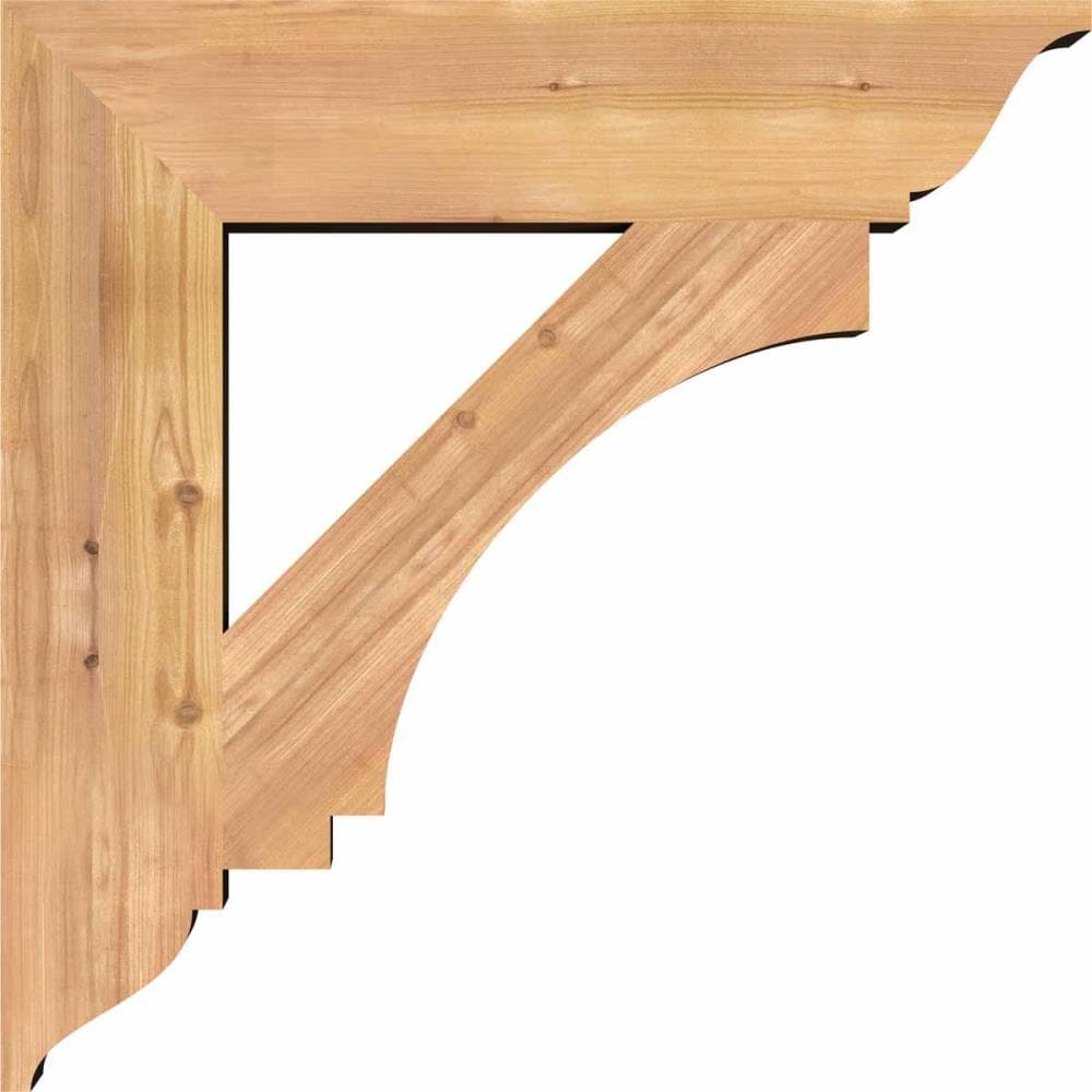 Ekena Millwork BKT06X28X28IMP01SWR Exterior-Brackets-Braces - View #3