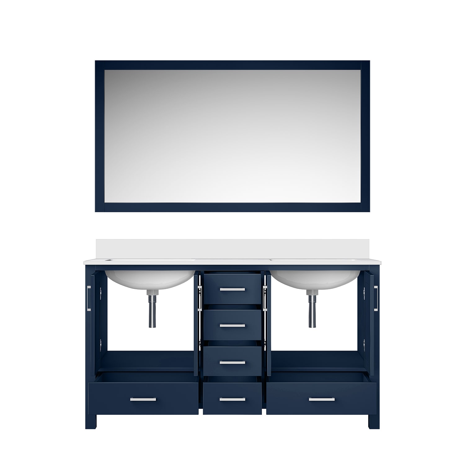 Lexora LJ342260DEWQM58 Bath-Vanity-Combo - View #4