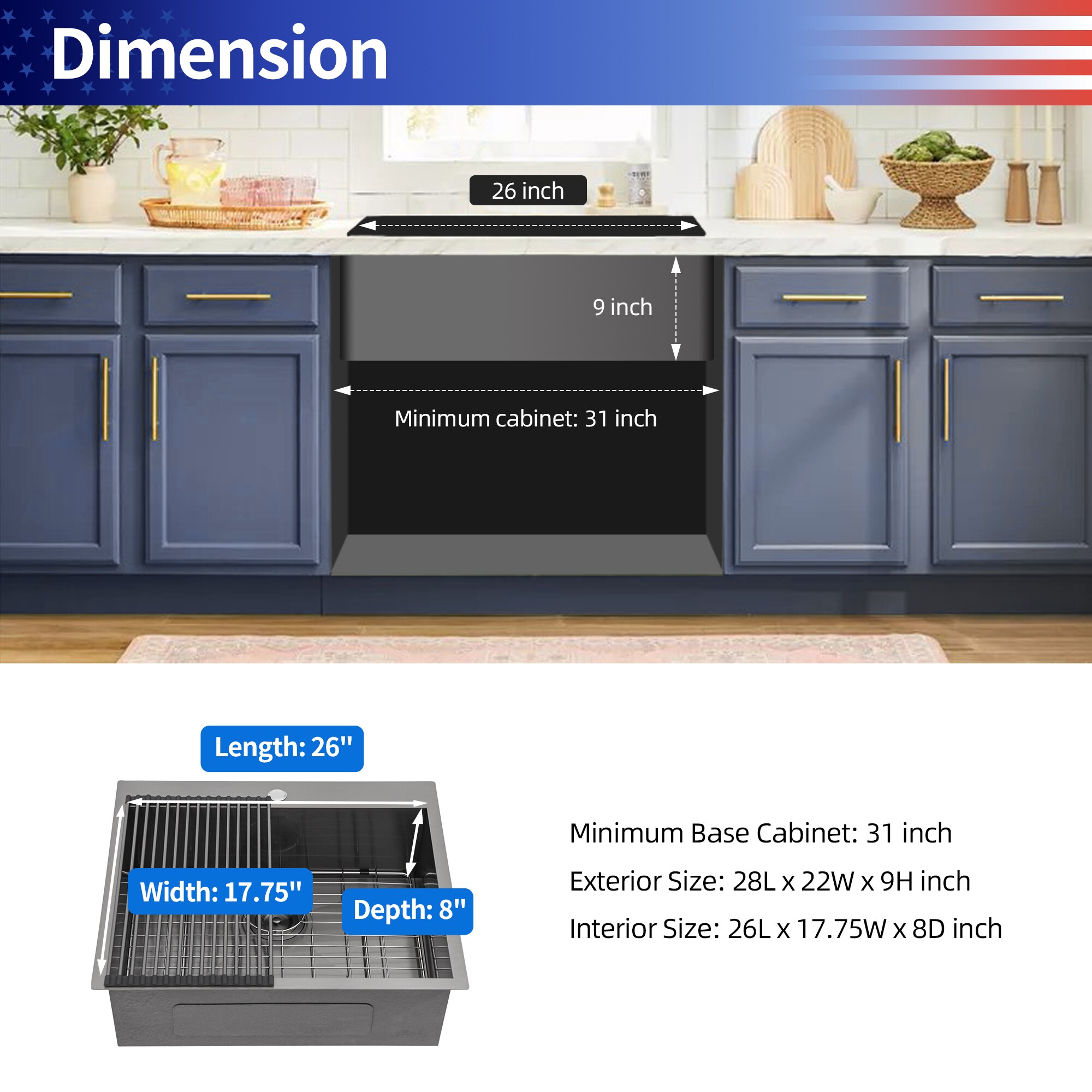Rainlex RX-SS15-2822B Kitchen-Sinks - View #9