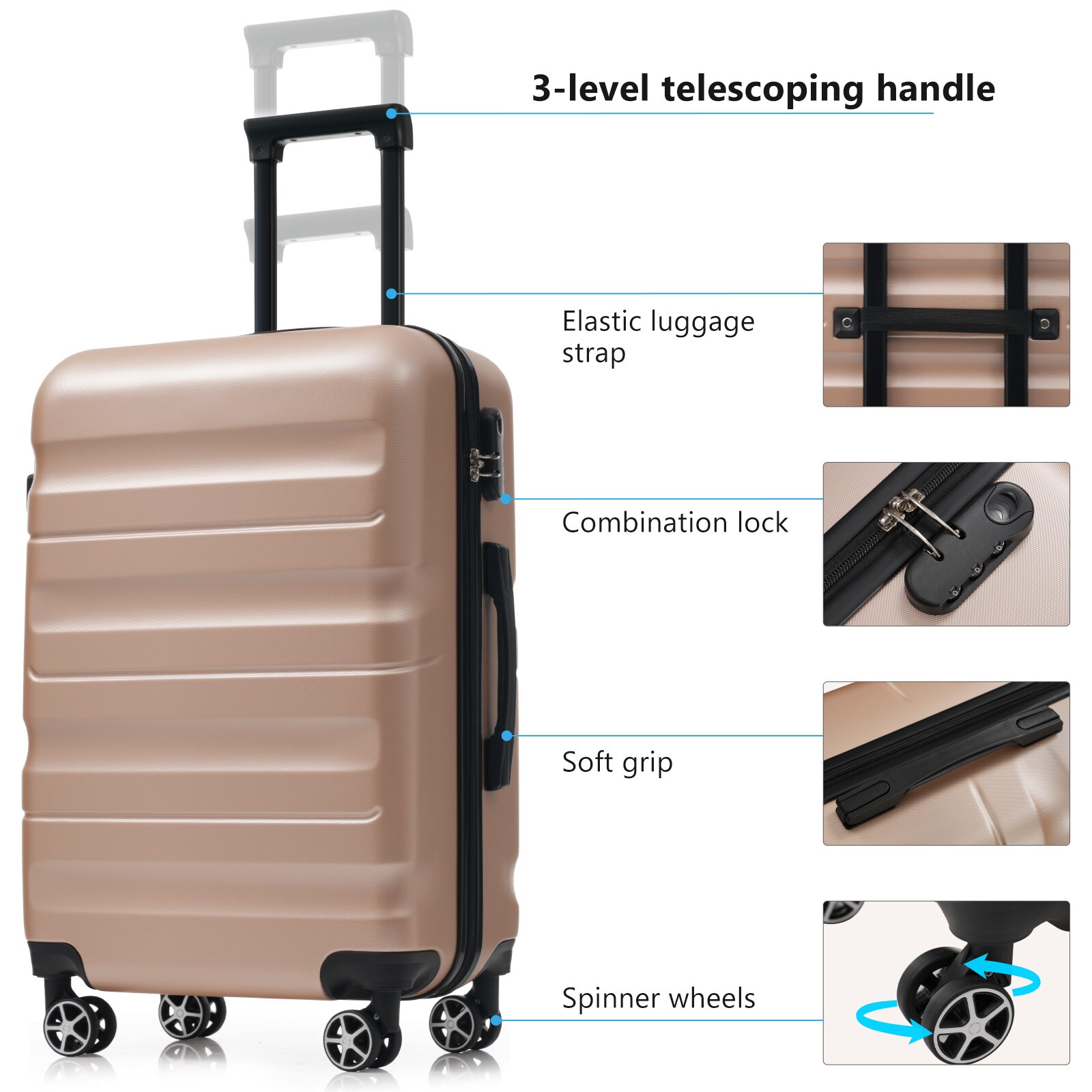 ModernLuxe L3P-N730P262652E Luggage-And-Luggage-Sets - View #4
