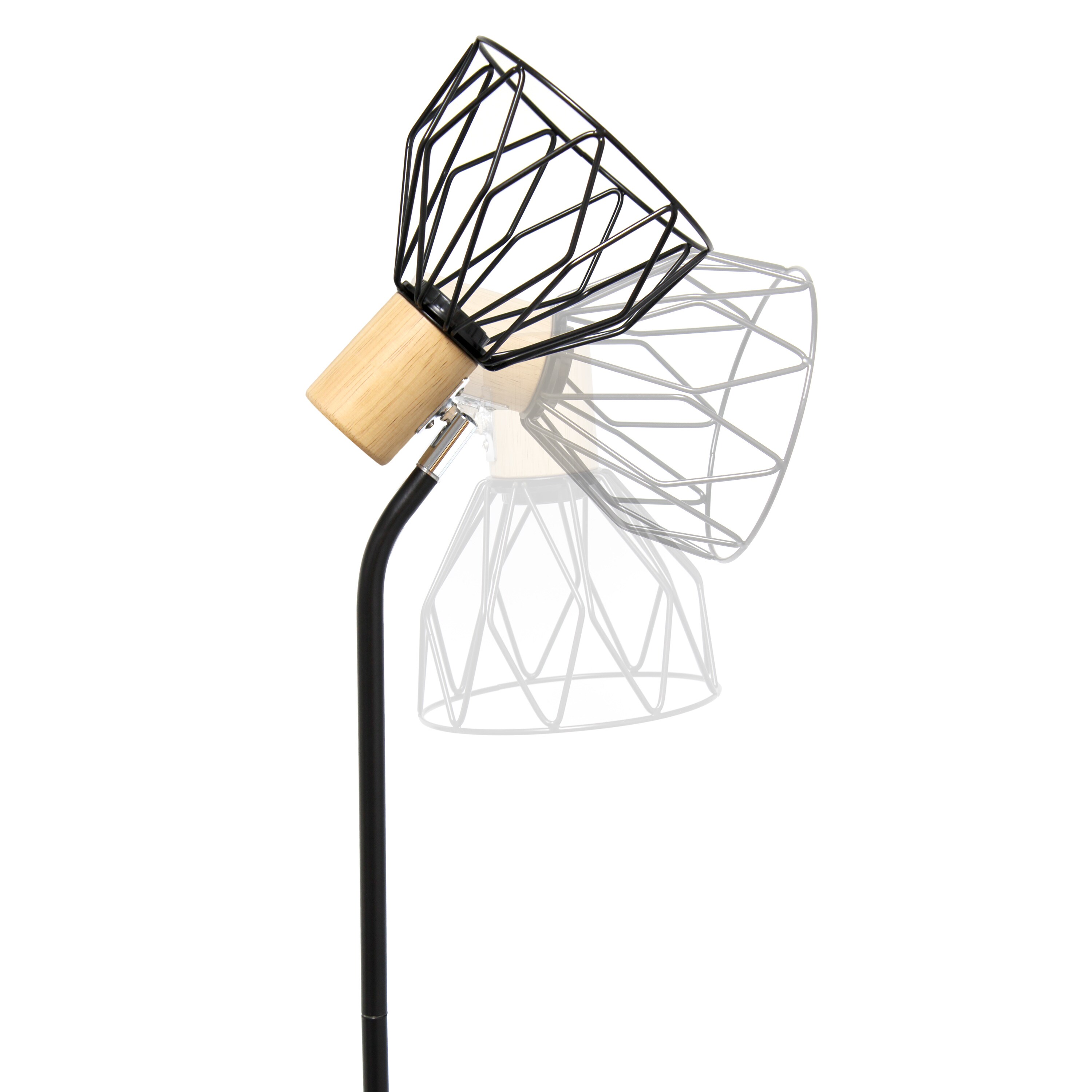 Simple Designs LF2019-BLK floorlamps - View #6
