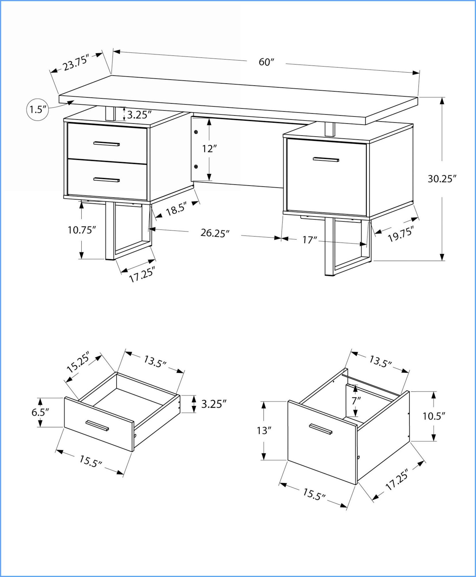 SunJet BW60SIXNNV27H desks - View #3
