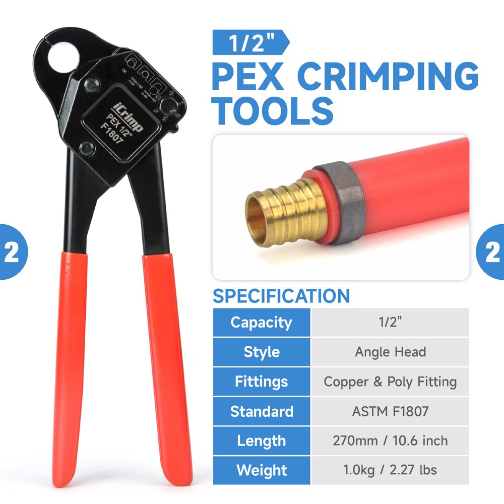 IWISS IWS-1807CN Pex-Crimp-Fittings - View #2