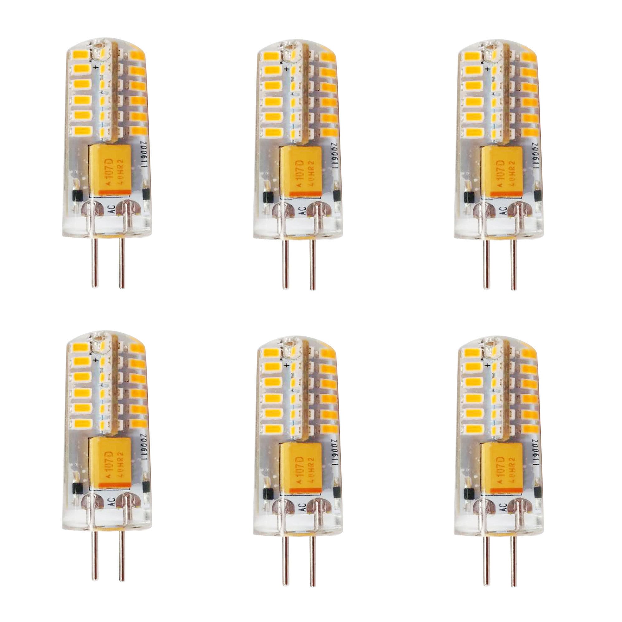 LNC Luminex 6-Pack 3.5-Watt (25W Equivalent) Warm White G4 Spot and Flood LED Light Bulb