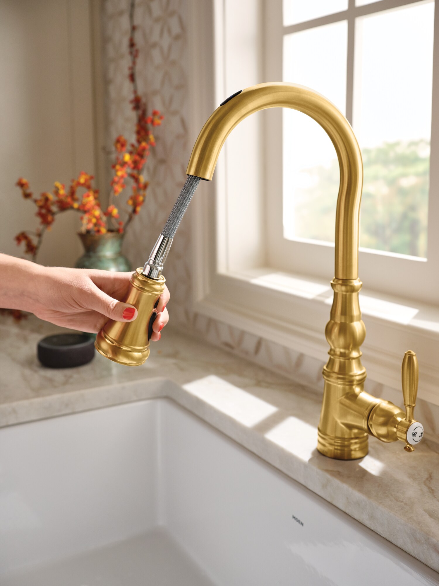 Moen S73004EVBG Kitchen-Faucets - View #11