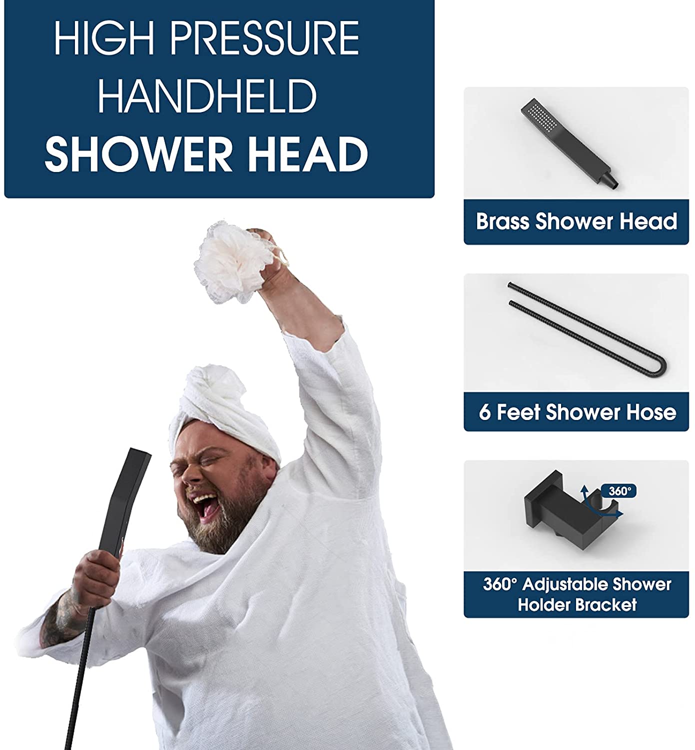 Fapully FA-B-3003B-12 Showerhead-Bar-Panels - View #6